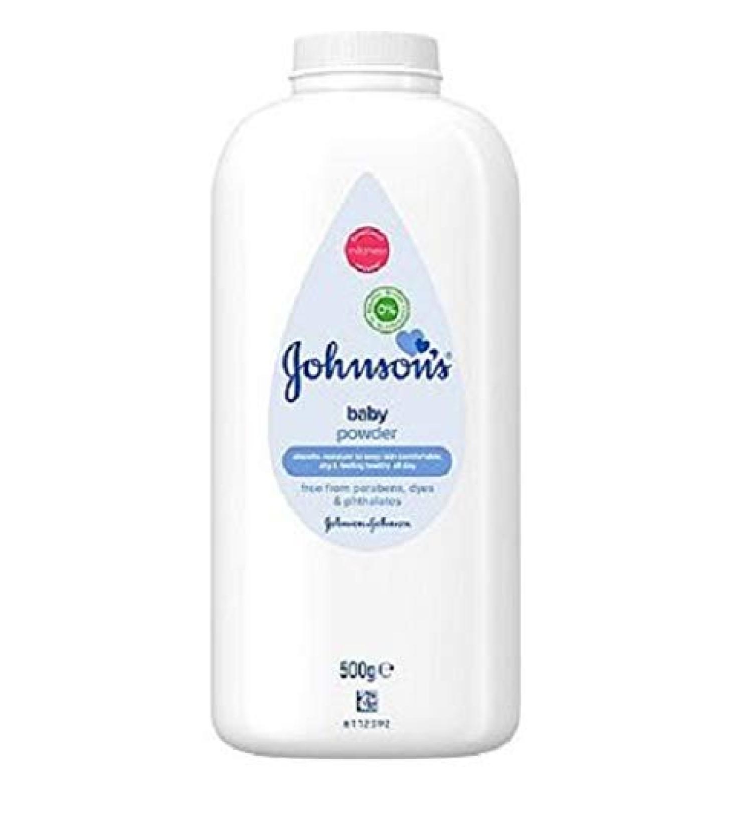 3 x Johnson's Baby Powder - Classic - 500g