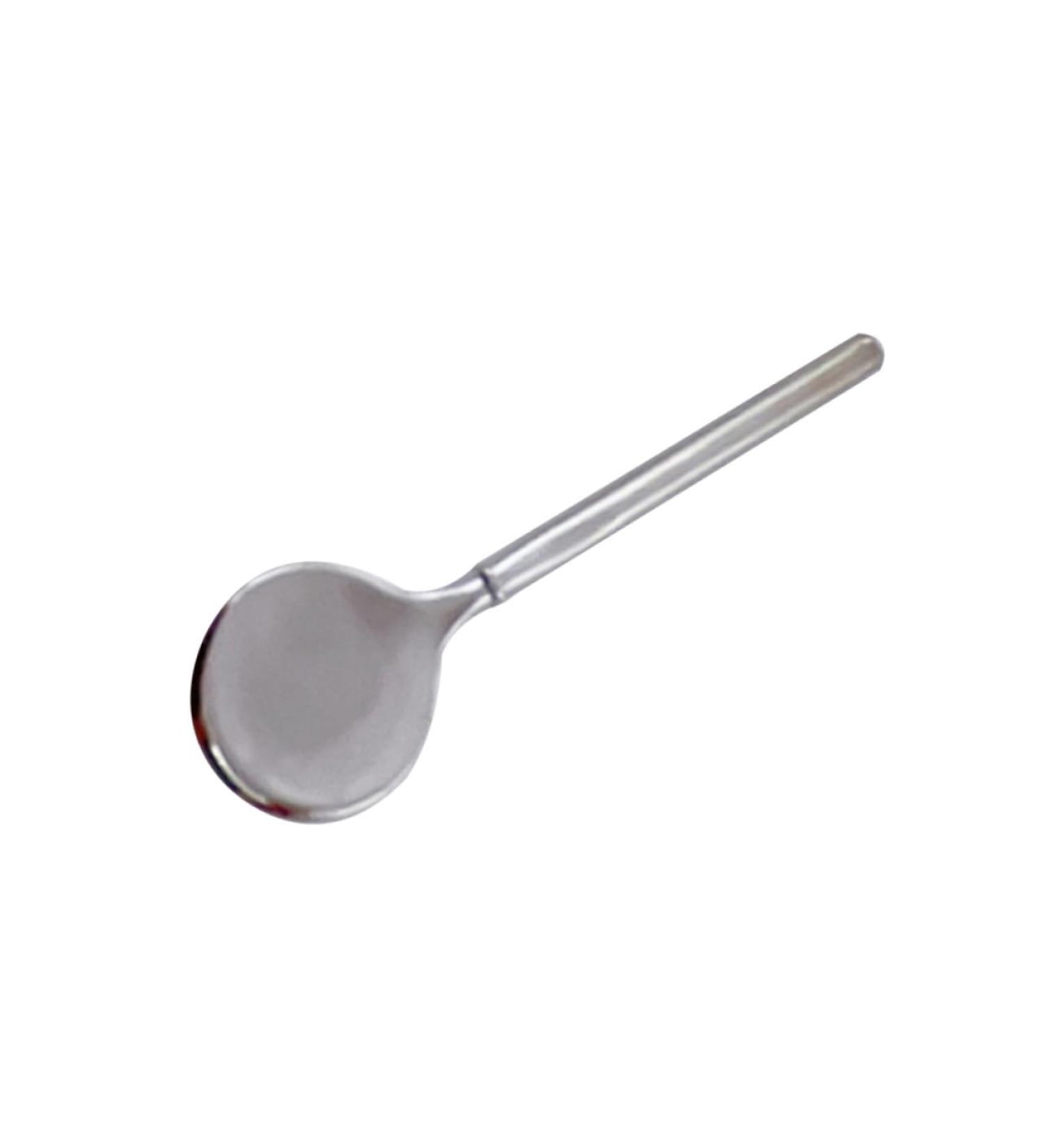 Didiseaon Eye Cream Stick Cosmetic Spoon Tools for Skincare Beauty Scoop Make up Spoon Spoon Moisturizer Applicator Spoon Makeup Spoon Round Head Zinc Alloy Product 5.00X1.50X0.30CM Silver - Buy Online on GoSupps.com