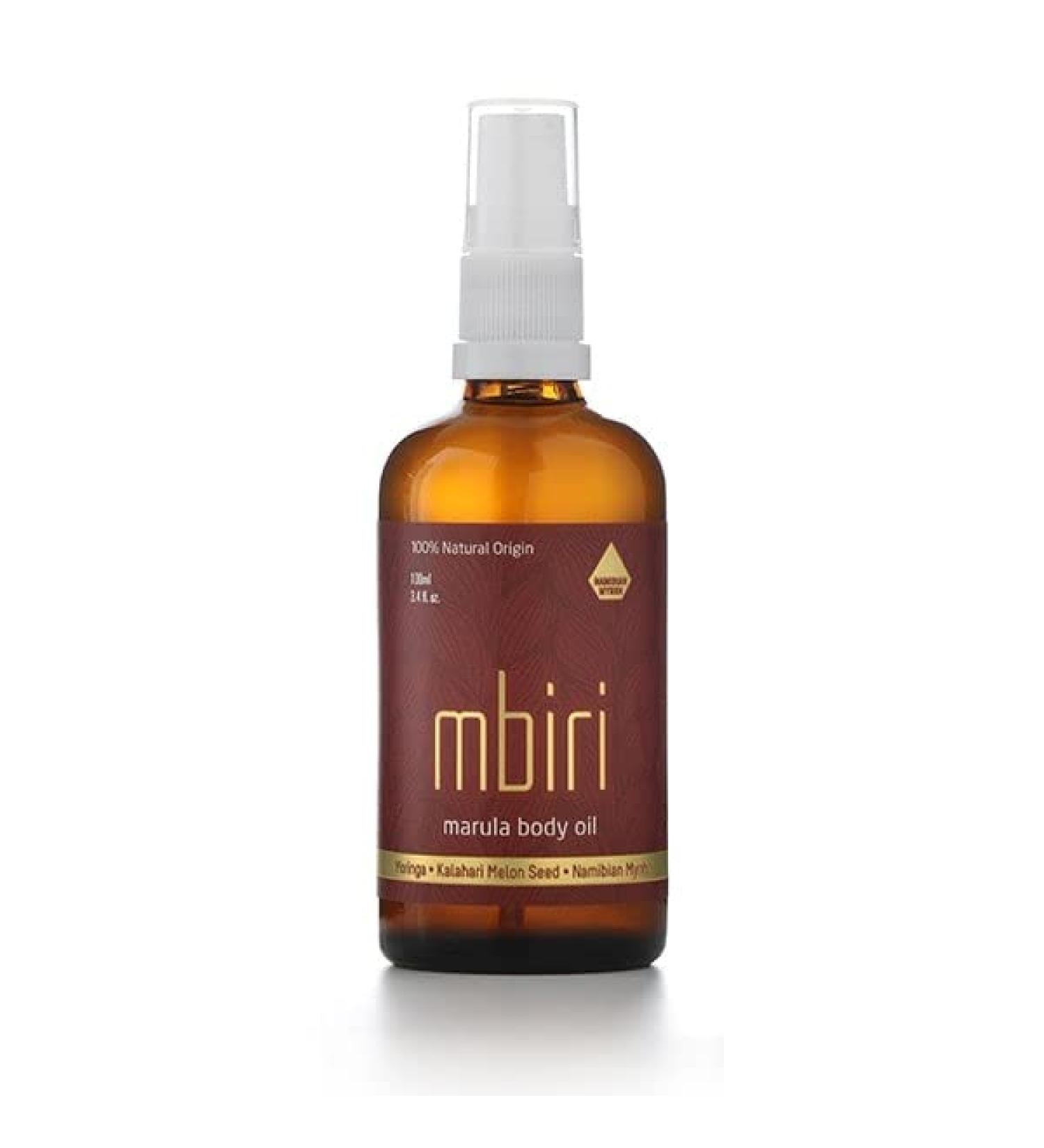 Mbiri Marula Body Oil - Organic & Vegan Face & Body Oil for Dry Skin | 100ml Natural Cosmetics - Buy Online on GoSupps.com