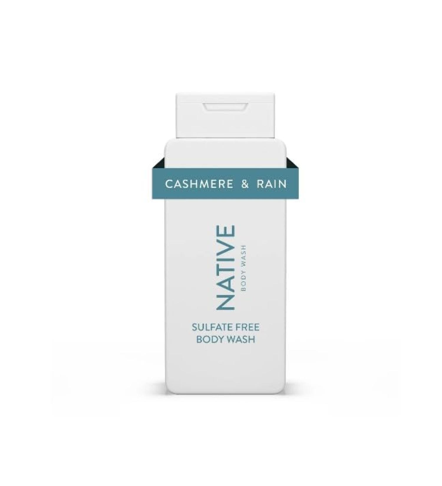 Native Cashmere & Rain Body Wash | Sulfate-Free Paraben-Free | Unisex 18 oz - Shop Internationally - Buy Online on GoSupps.com