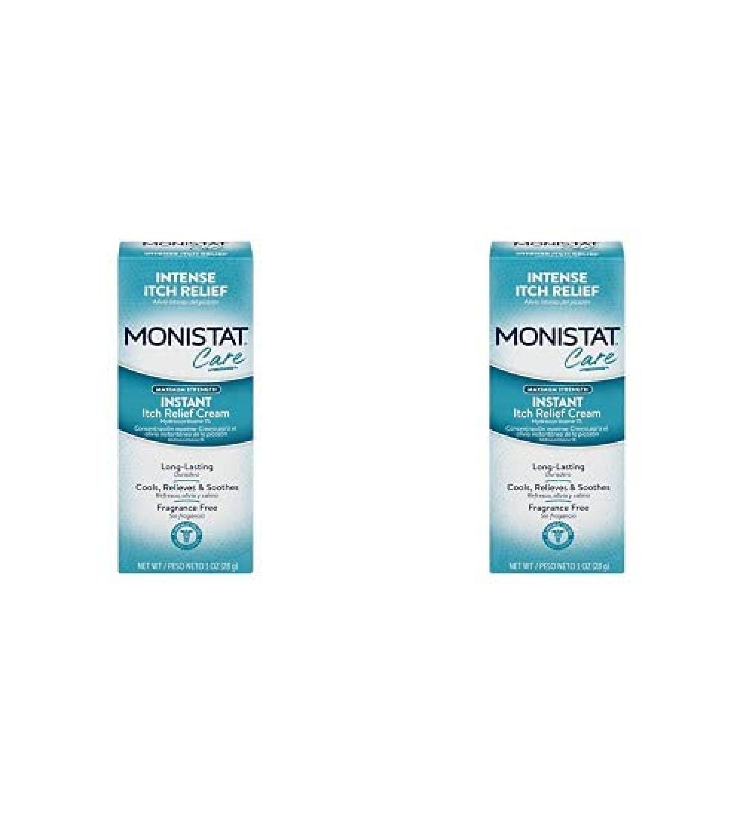 Monistat Complete Care Itch Cream, 1 Ounce Tube (Pack of 2) 1 Ounce (Pack of 2)