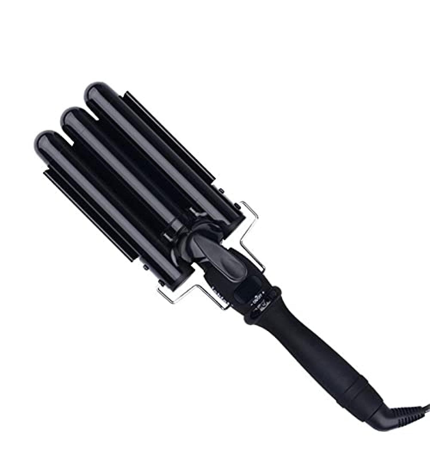 Curling Iron Professional Hair Curling Wand LCD Digital 3 Barrels Curling Iron Wand 25mm Tourmaline Ceramic Triple Barrels Anion Large Hair Waver Roller 19mm 22mm 25mm BY ZZYY (Color : 22mm) - Buy Online on GoSupps.com