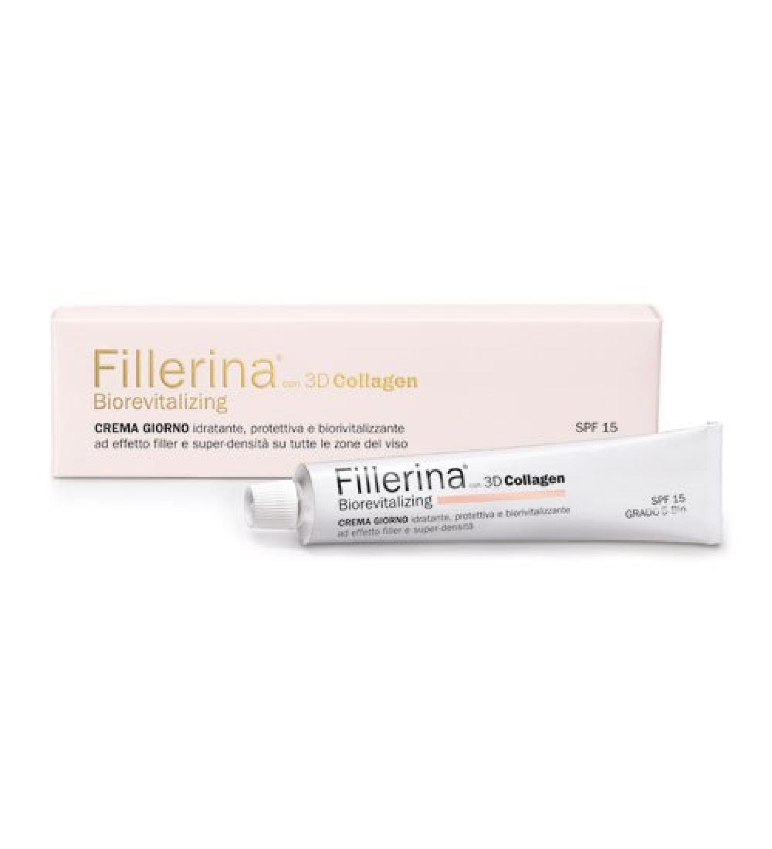Fillerina LABO Fillerina Biorevitalizing 3D Collagen Cream Seal Organic Grade 4 50 ml