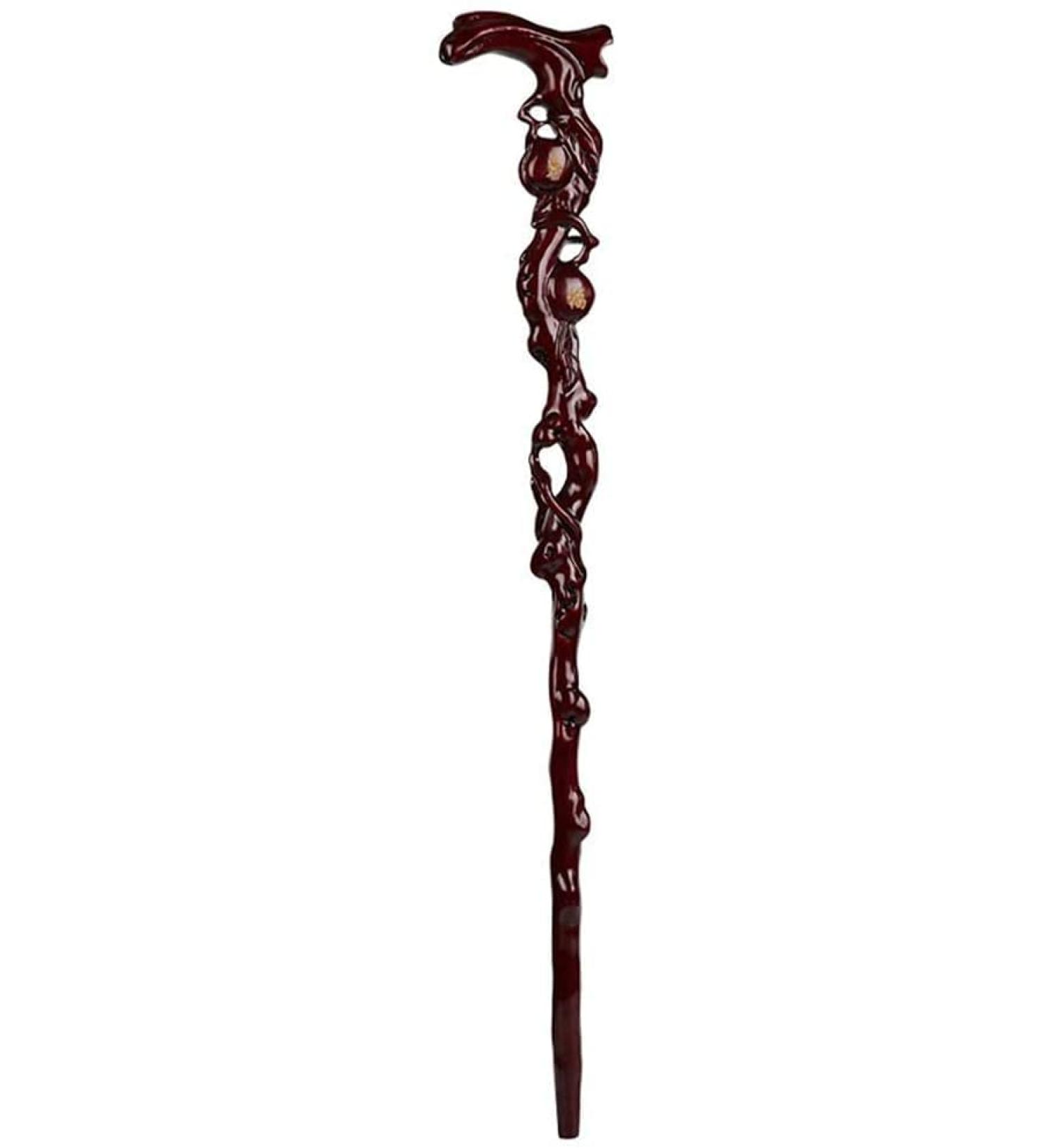 Wooden Walking Stick Solid Cane Solid Wood Walking Stick Whole Wood Carved Walking Stick(Height 90cm) (Color : A) B - Buy Online on GoSupps.com