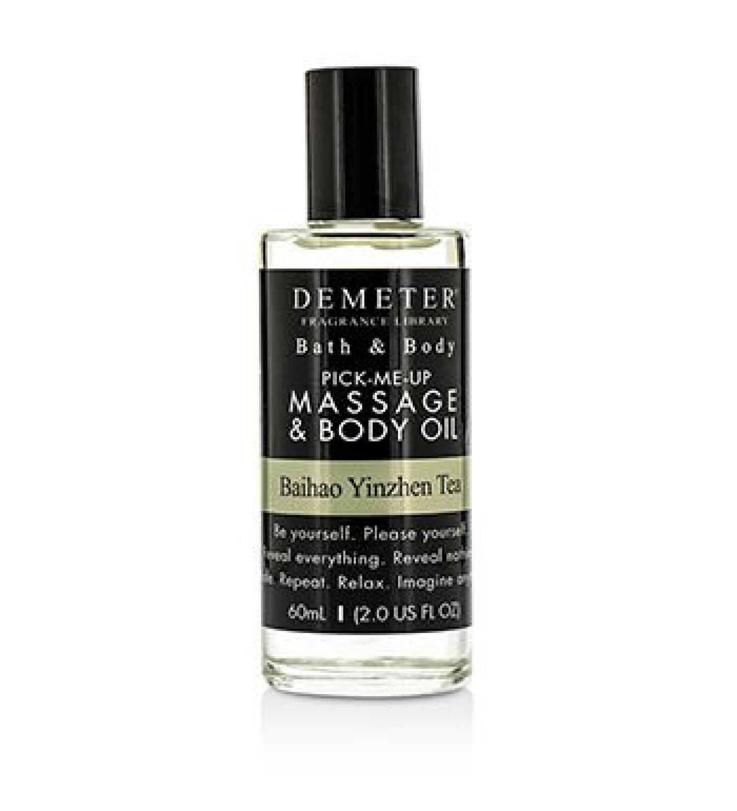 Demeter Fragrance Library 2 oz Massage & Body Oil - Baihao Yinzhen Tea