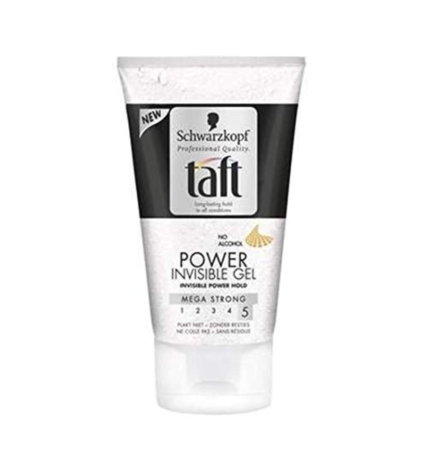 Schwarzkopf Taft Power Invisible Gel Pack of 6 (Mega Strong) 150 ml