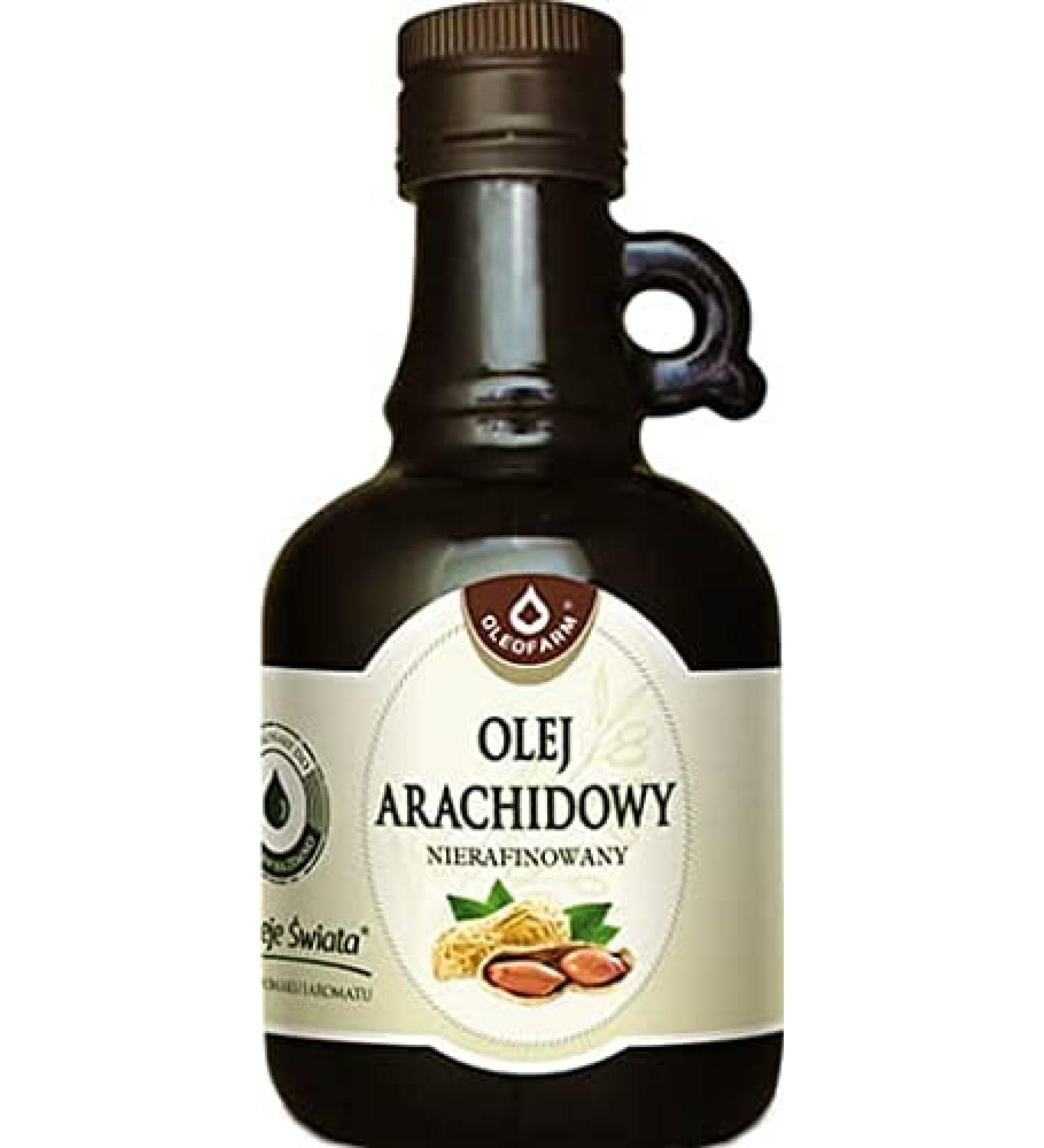 Oleofarm Unrefined peanut oil Oils of the World 250ml Oleofarm
