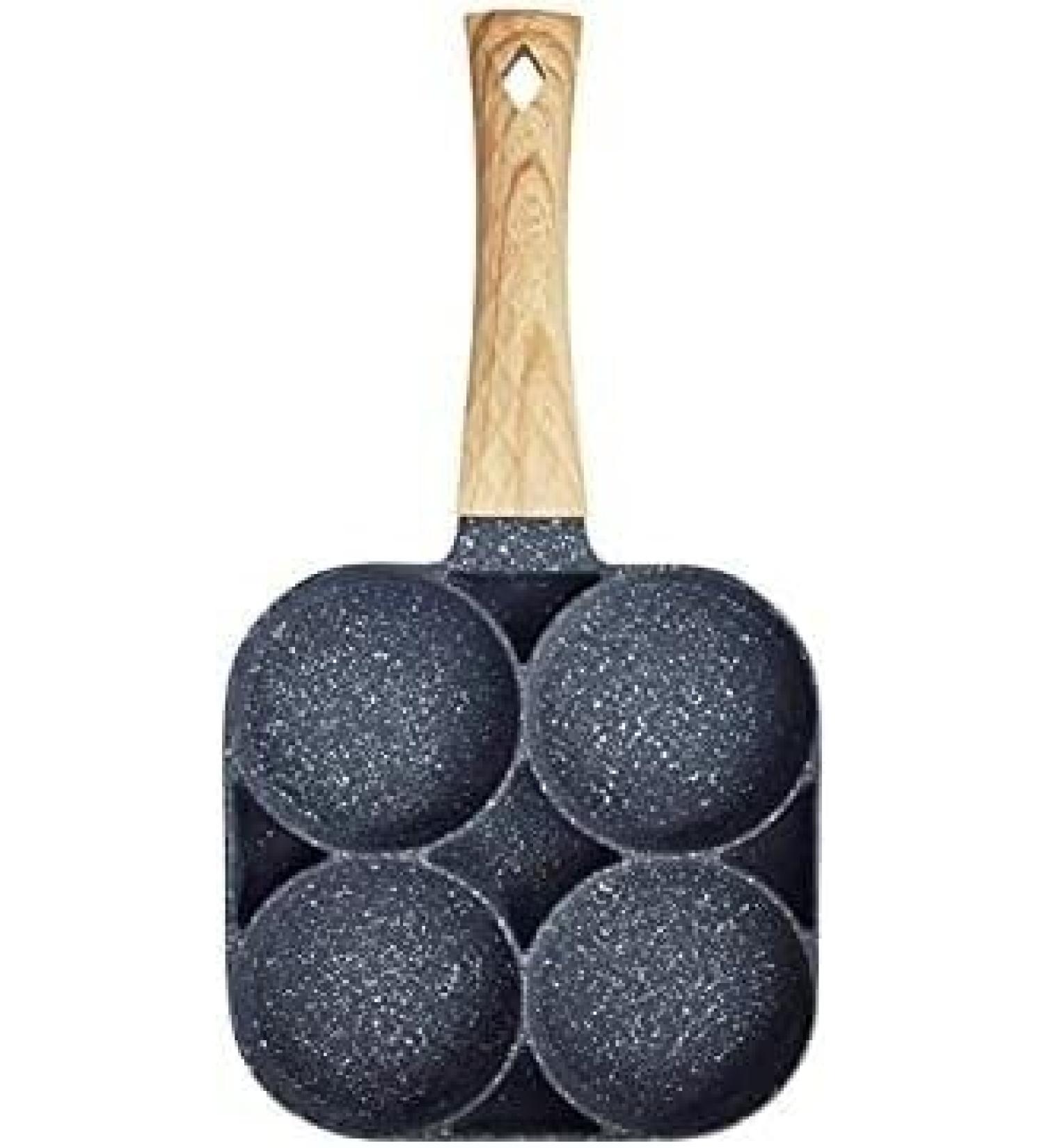 Frying Pan Kitchen Cookware Frying Pot Pan Thickened Omelet Pan Non-Stick Egg Pancake Steak Pan Cooking Egg Ham Pans Breakfast Maker Cookware (Color : 2 Hole) (Color : 4 Hole) (Color : 4 Hole) - Buy Online on GoSupps.com