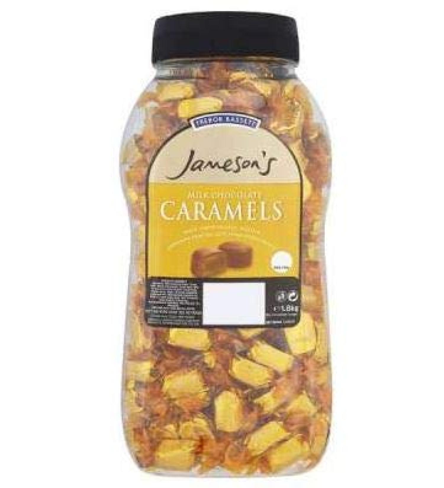 Jamesons Chocolate Caramels (Merry Maids) 1 Kilo Bag