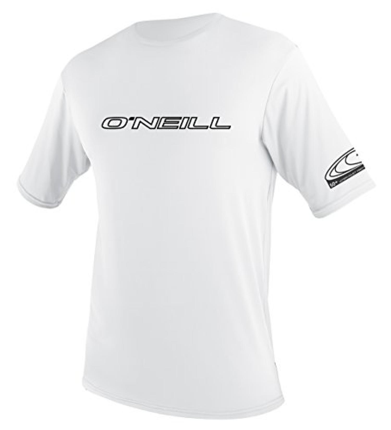 O'Neill Youth Basic Skins UPF 50+ Short Sleeve Sun Shirt 14 White - Sun Protection for Kids - Buy Online on GoSupps.com