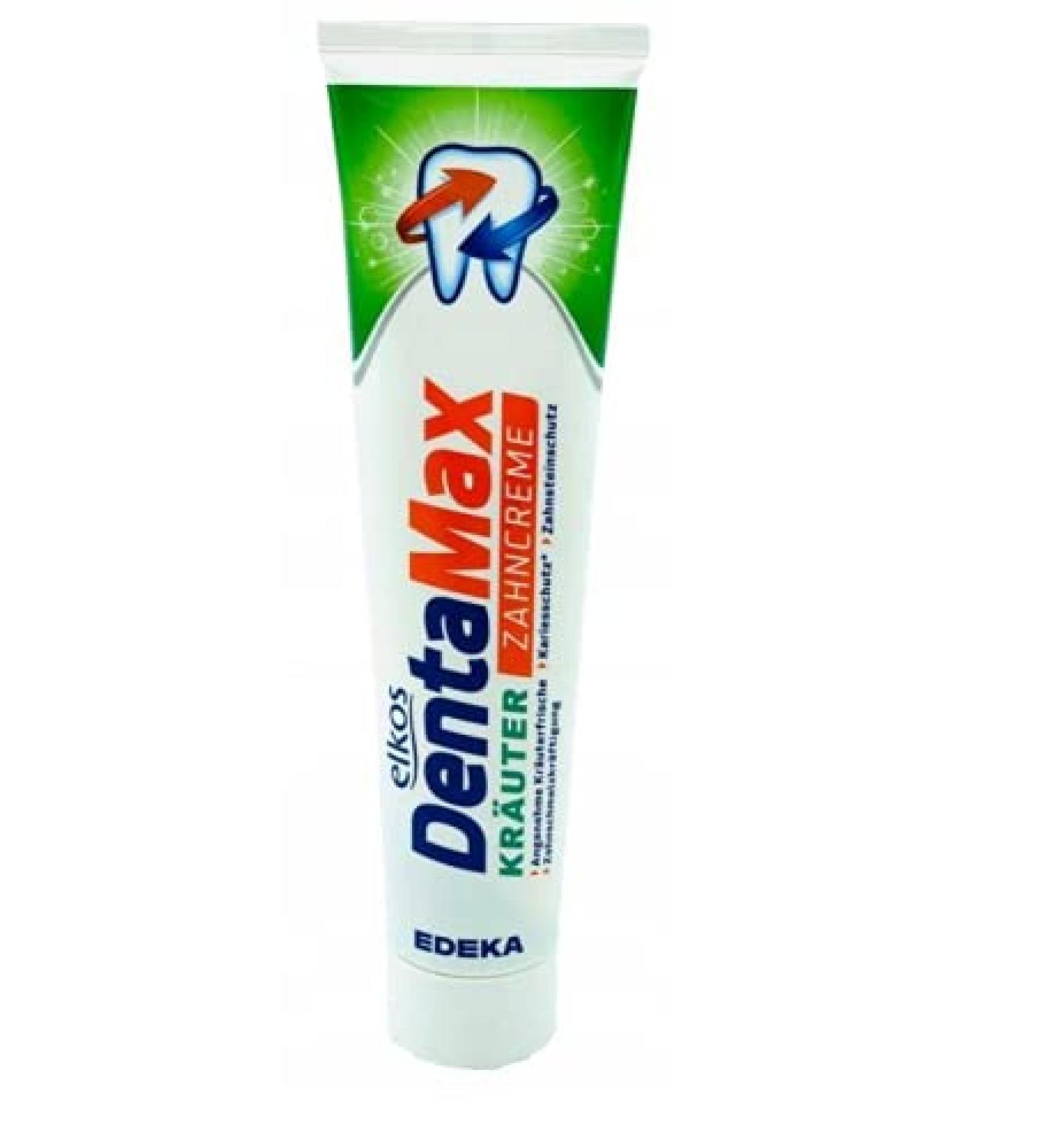 Toothpaste EDEKA Elkos DentaMax Herbs Value Pack 3 x 125ml (3x125ml)