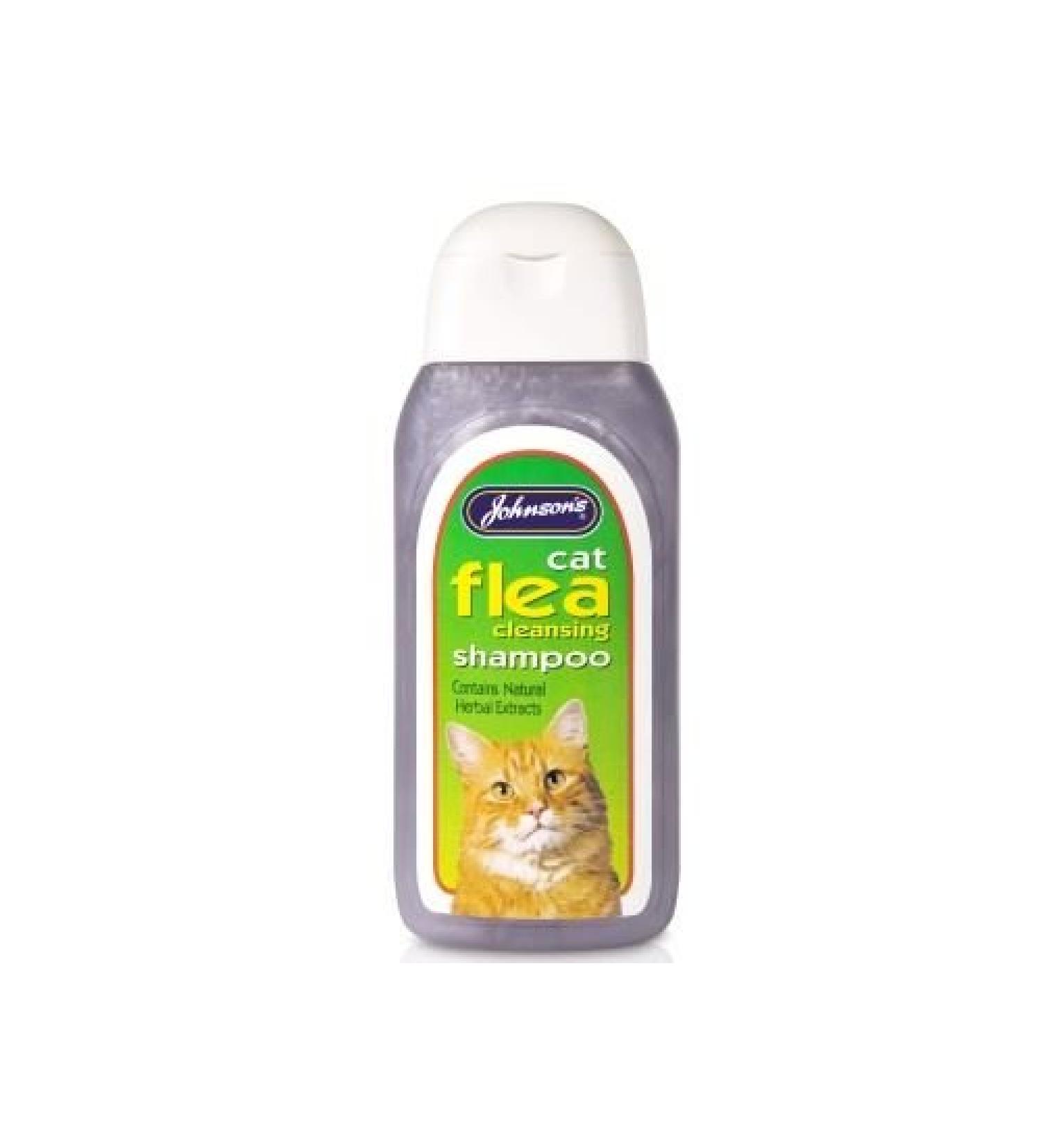 (3 Pack) Johnson's Vet - Cat Flea Cleansing Shampoo 125ml