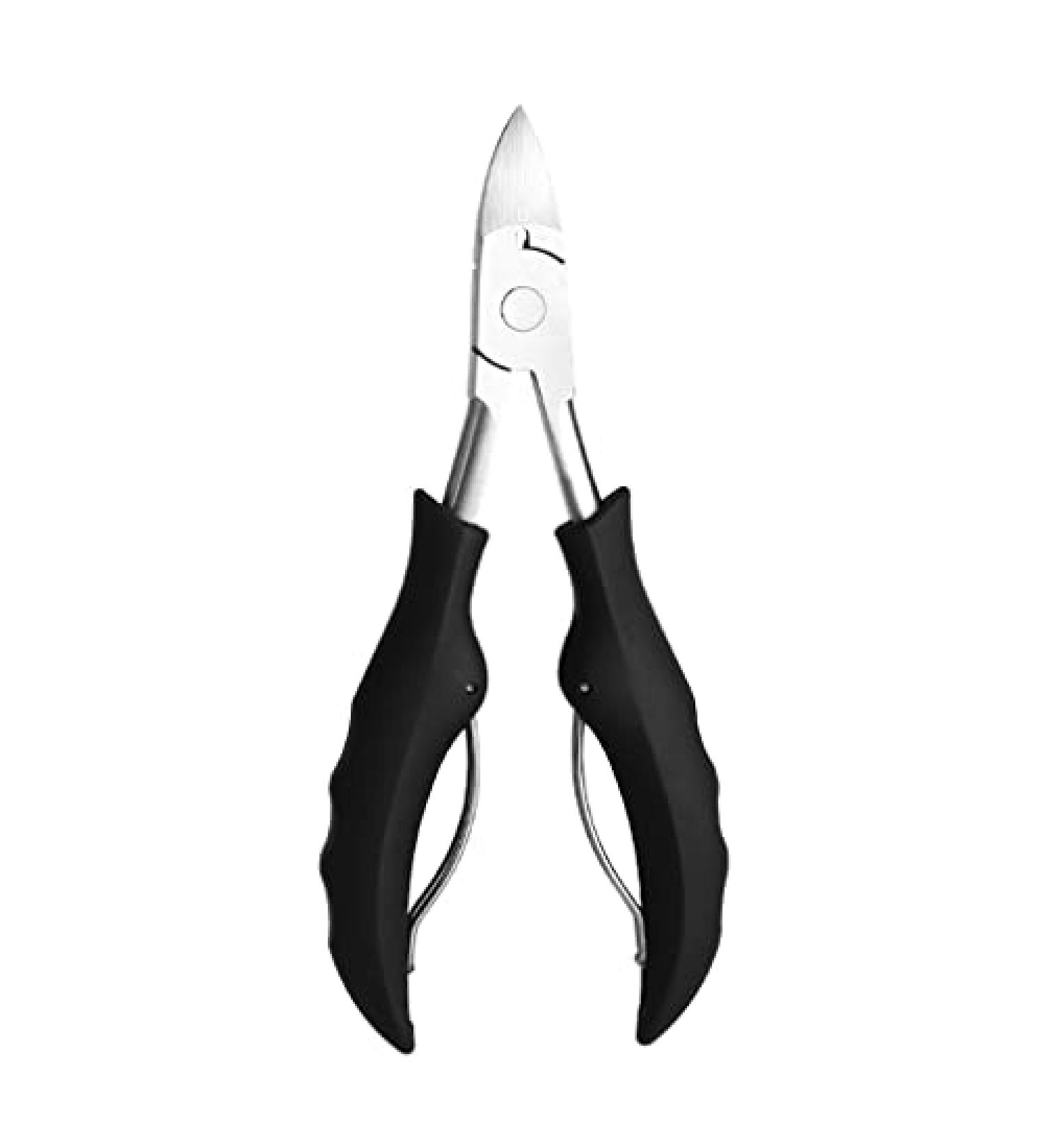 Feet Nail Clipper Professional Thick Ingrown Toe Nail Clippers for Men Women Pedicure Scissors Toenail Cutter (Rosso 14.5 * 5.7cm) Svart 14.5*5.7cm - Buy Online on GoSupps.com