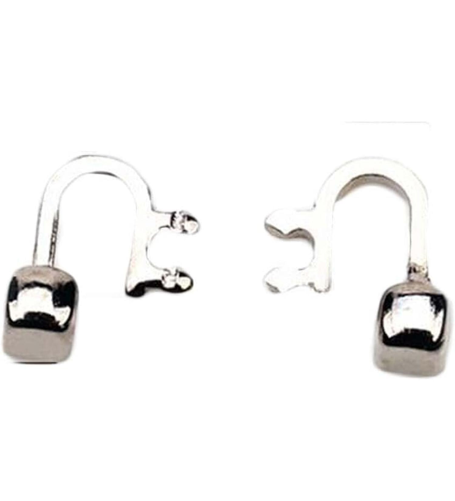 Efarma Glasses Bracket - Metal Nose Pad Replacement Set | Silver - Repair Your Glasses with Comfort - Buy Online on GoSupps.com