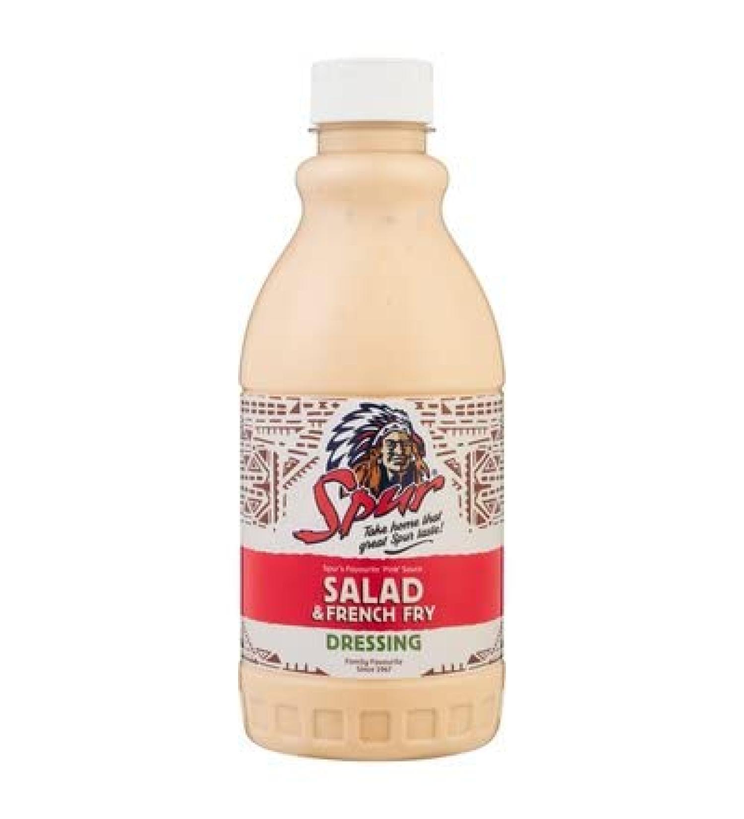 Spur Salad Dressing & French Fry Dressing Large 1itre bottle - Imported from South Africa