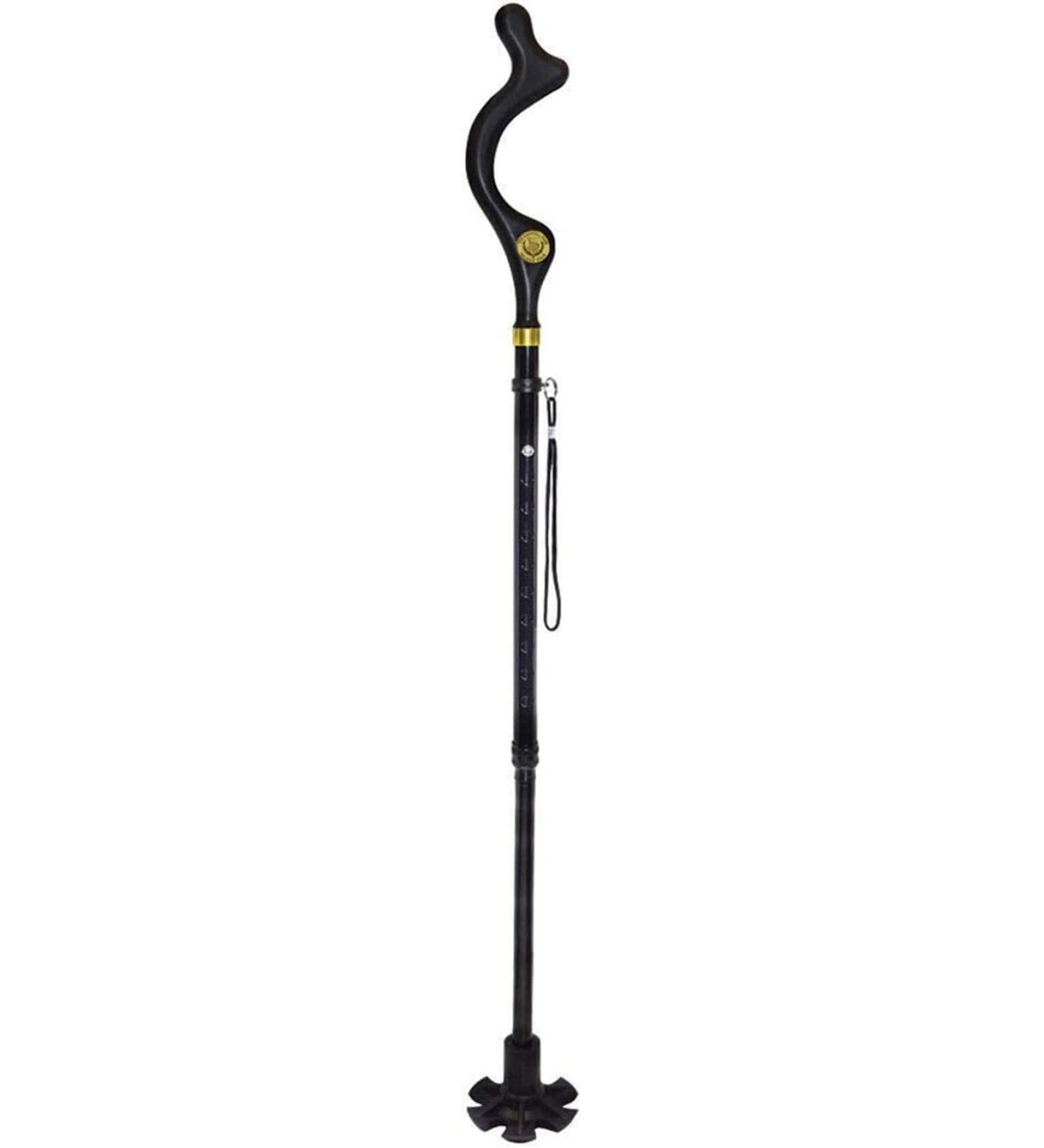 Canes Walking Sticks 10 Height Adjustable Canes Light Adjustable Self Standing Foldable Cane Traction Technology Unisex Elderly Star of Light - Buy Online on GoSupps.com