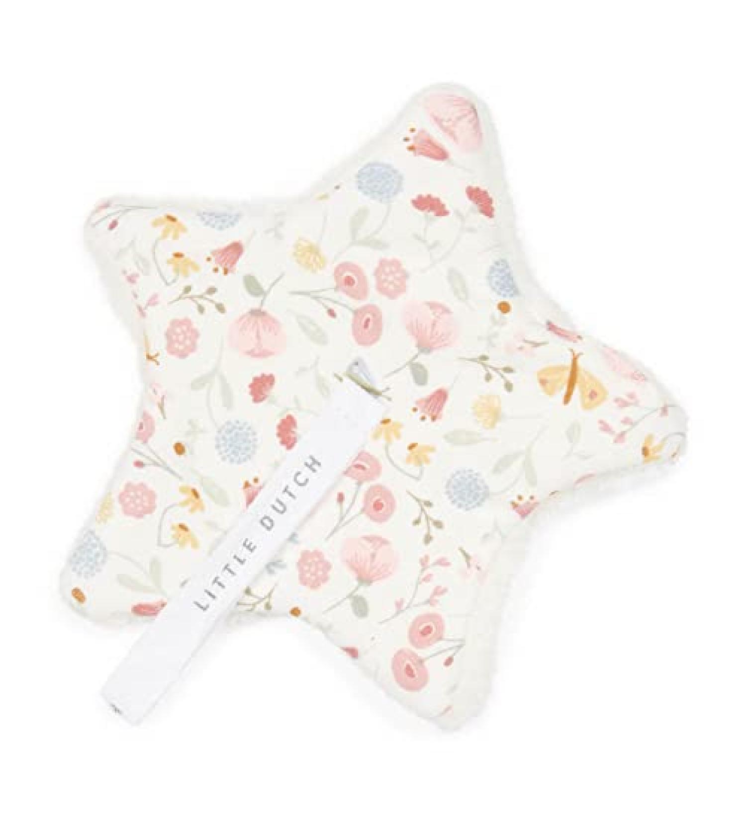 Buy Little Dutch TE20221450 Pacifier Cloth Star - Flowers & Butterflies | International Shipping Available - Buy Online on GoSupps.com
