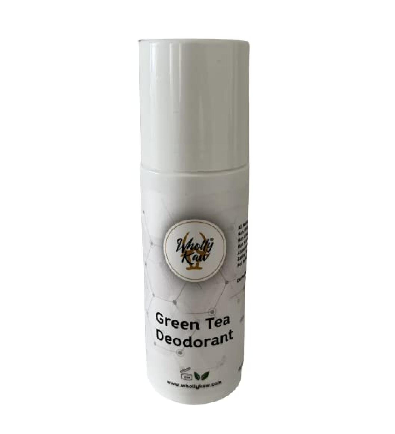 Green Tea Infused Aluminum-Free Natural Deodorant | Dermatologist Tested, Baking Soda Free, Oil Free | 24-Hour Protection, Clean & Fresh Scent - Buy Online on GoSupps.com