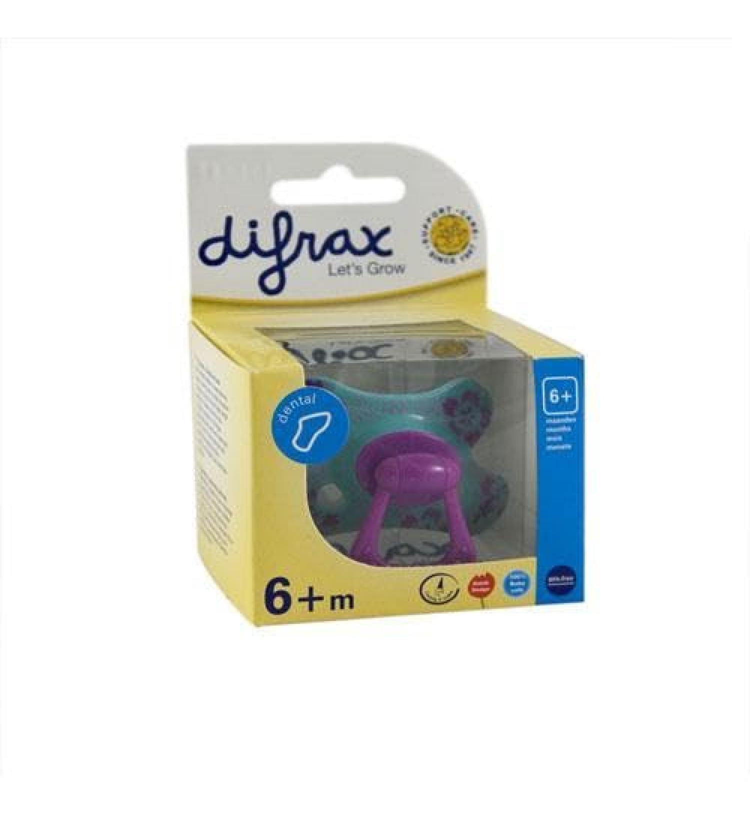 Difrax Schnuller Dental 6+ months 1 st
