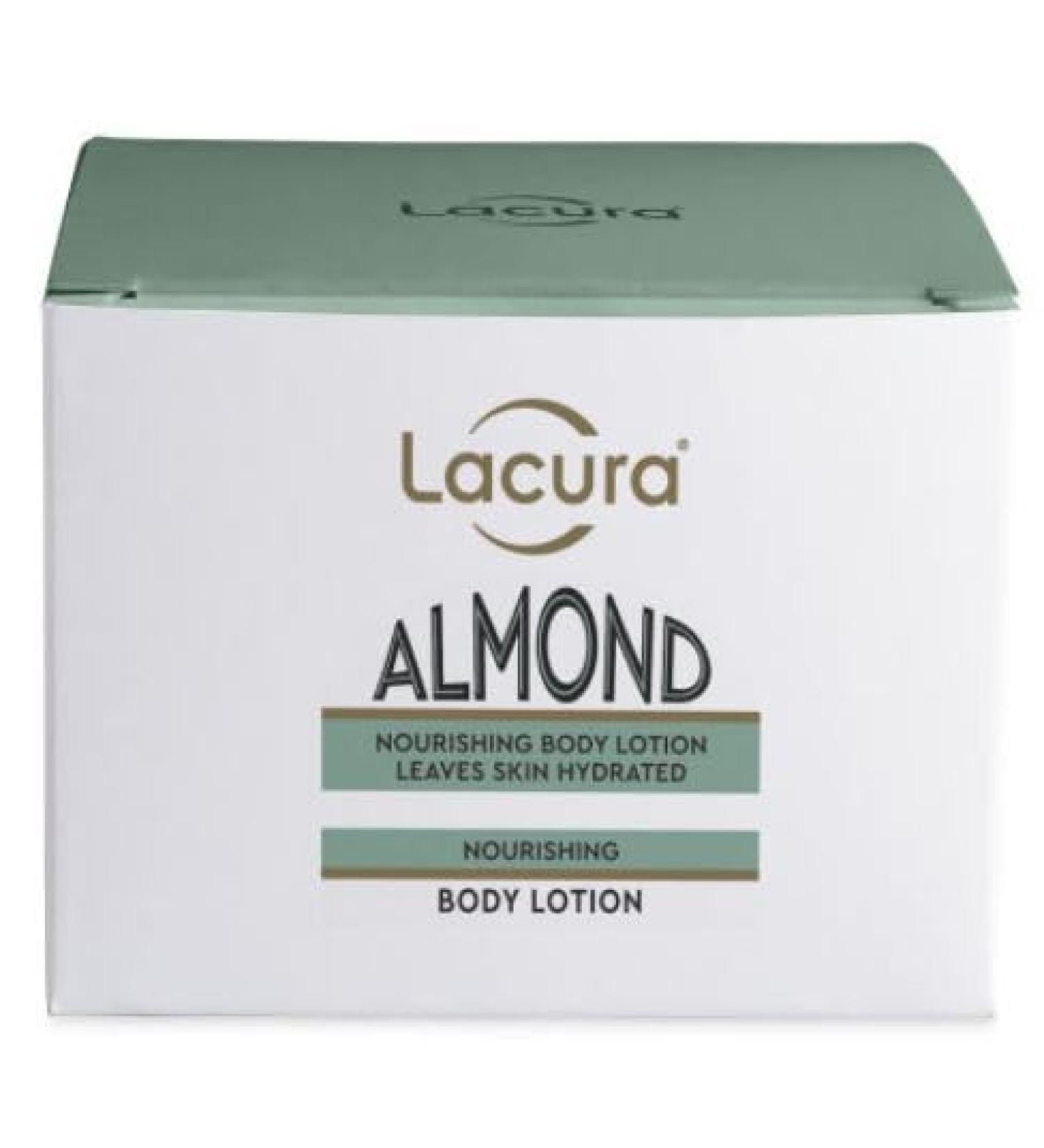 Lacura - Almond Nourishing Body Lotion | Vegan | 200mL - Buy Online on GoSupps.com