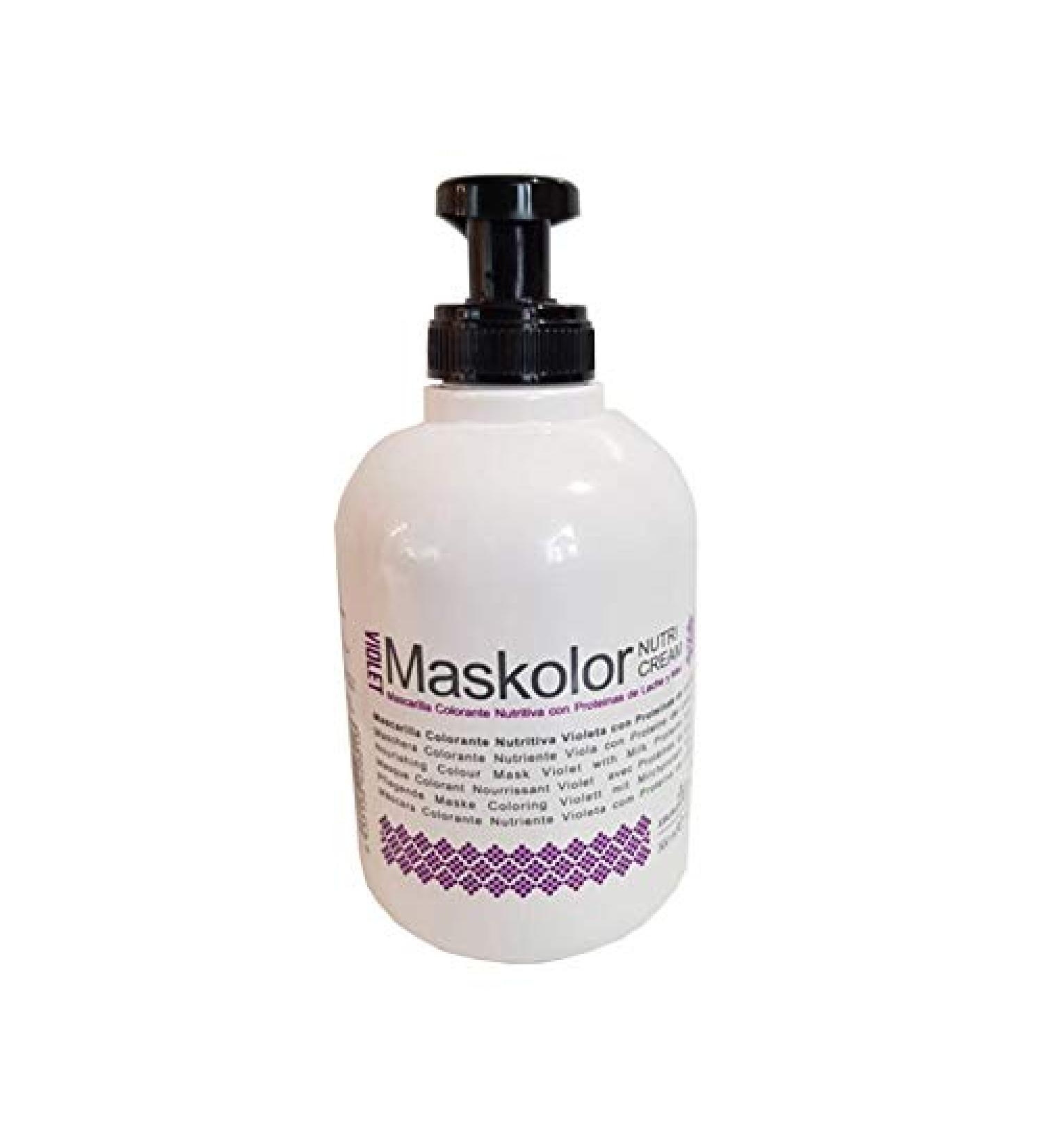 Light Irridiance Light Irridiance Masque color MASKOLOR NUTRI CREAM Violet 300 ml