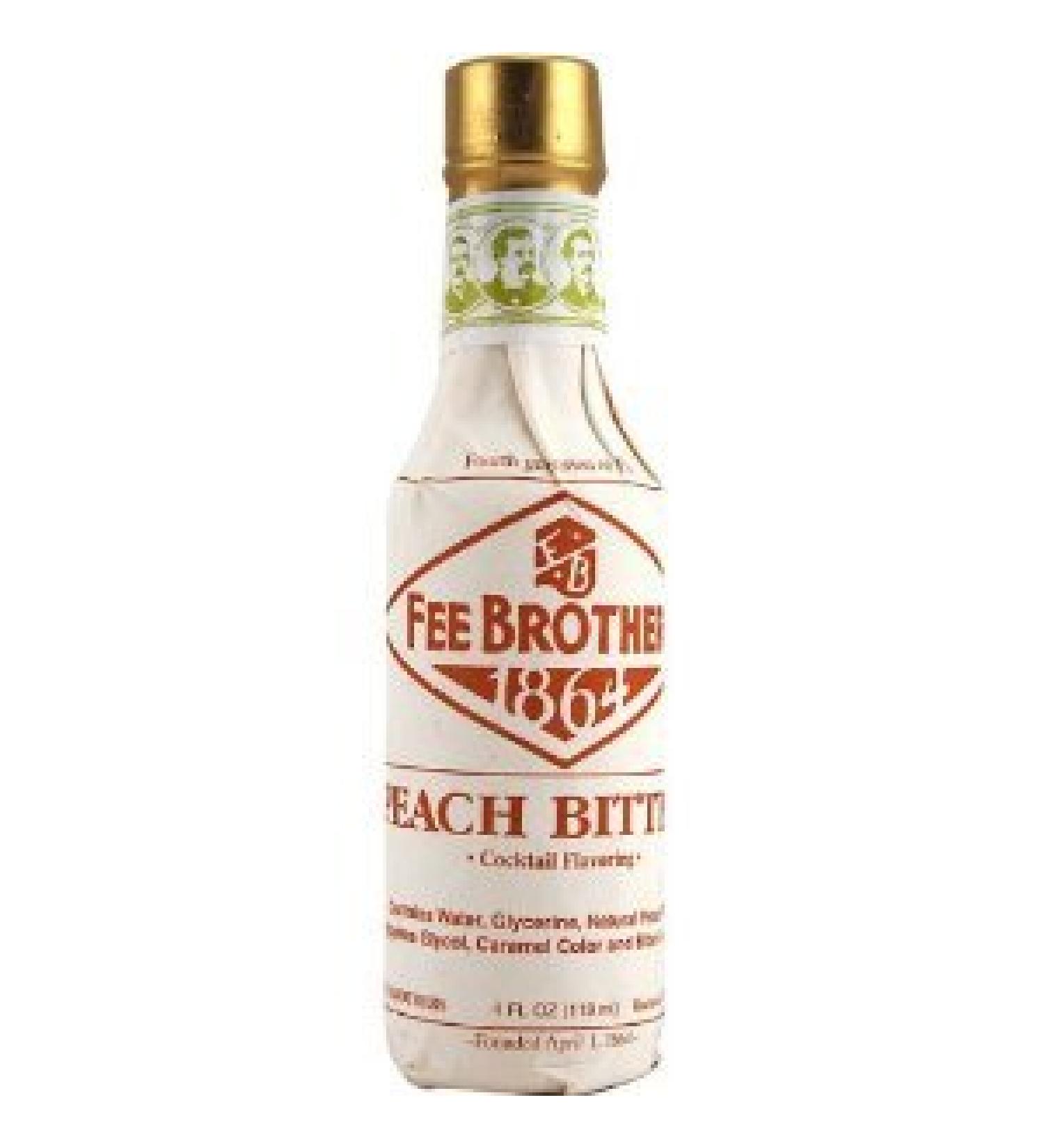 Fee Brothers Peach Cocktail Bitters - 5 oz - 2 Pack 5 Fl Oz (Pack of 2)