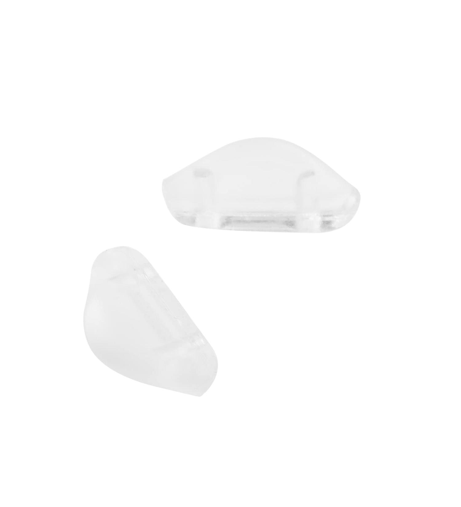 PapaViva Replacement Nose Pads Nose Pads for Oakley Turbine OO9263/Turbine XS OJ9003 Sunglasses Clear Euro Fit