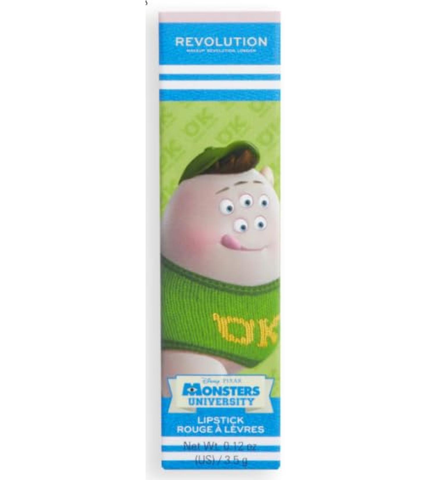 Buy Makeup Revolution x Monsters University Squishy Lipstick - Matte Pink 0.12 fl. oz (3.5ml) | International Shipping Available - Buy Online on GoSupps.com
