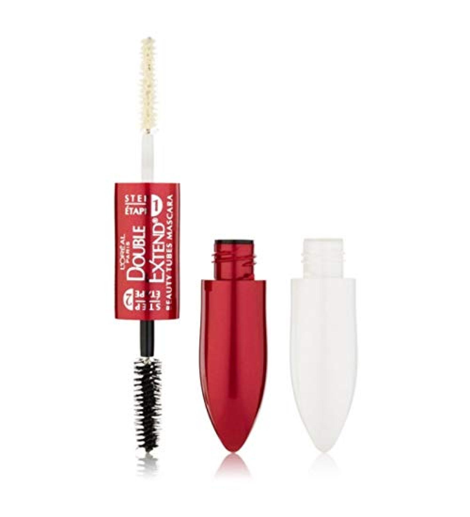 L'Oreal Double Extend Beauty Tubes Mascara  Black  570   1 ea (Pack of 2) Black 2 Count (Pack of 1)