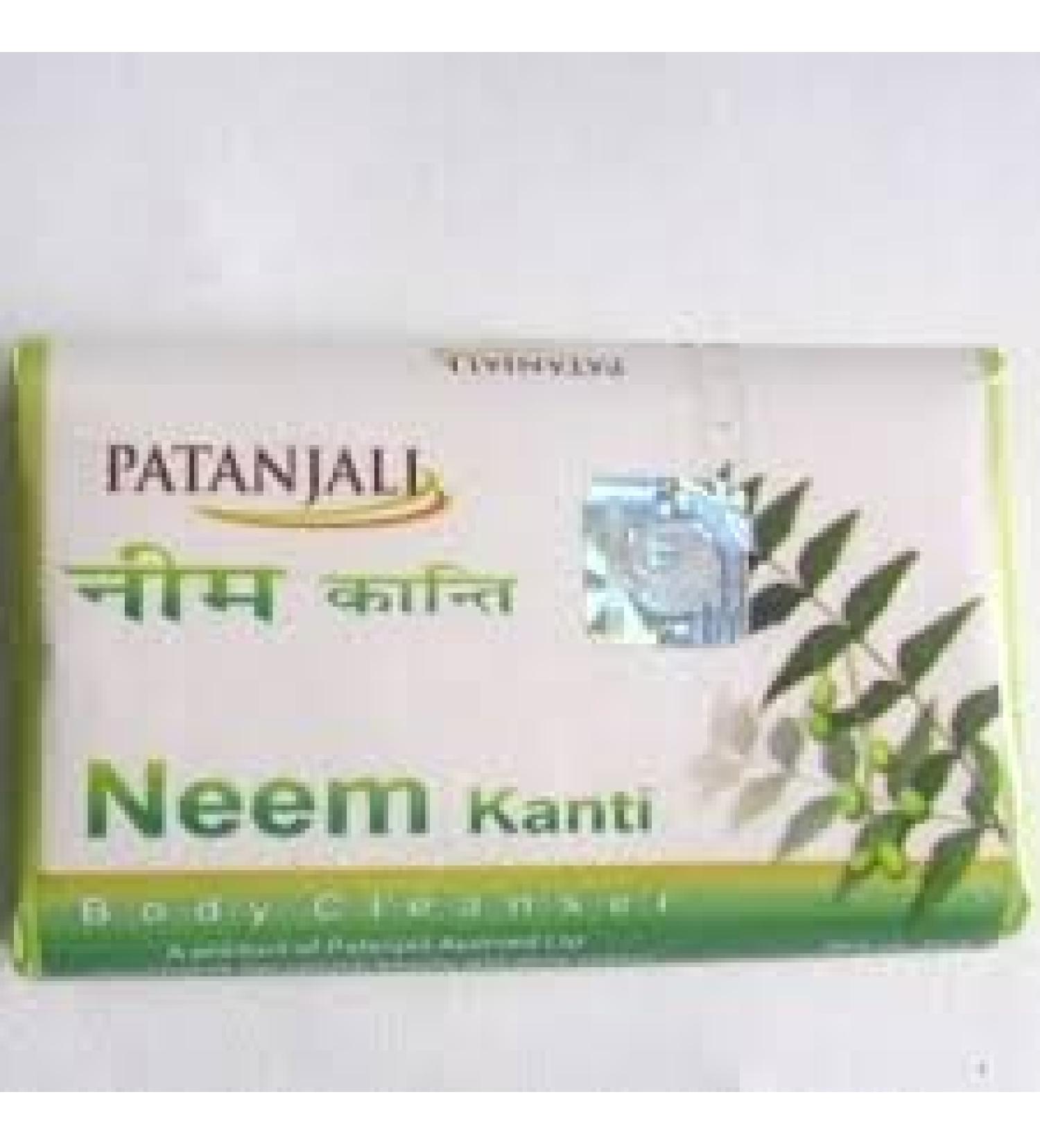 Patanjali Kanti Neem Body Cleaner - 75gm Pack of 5