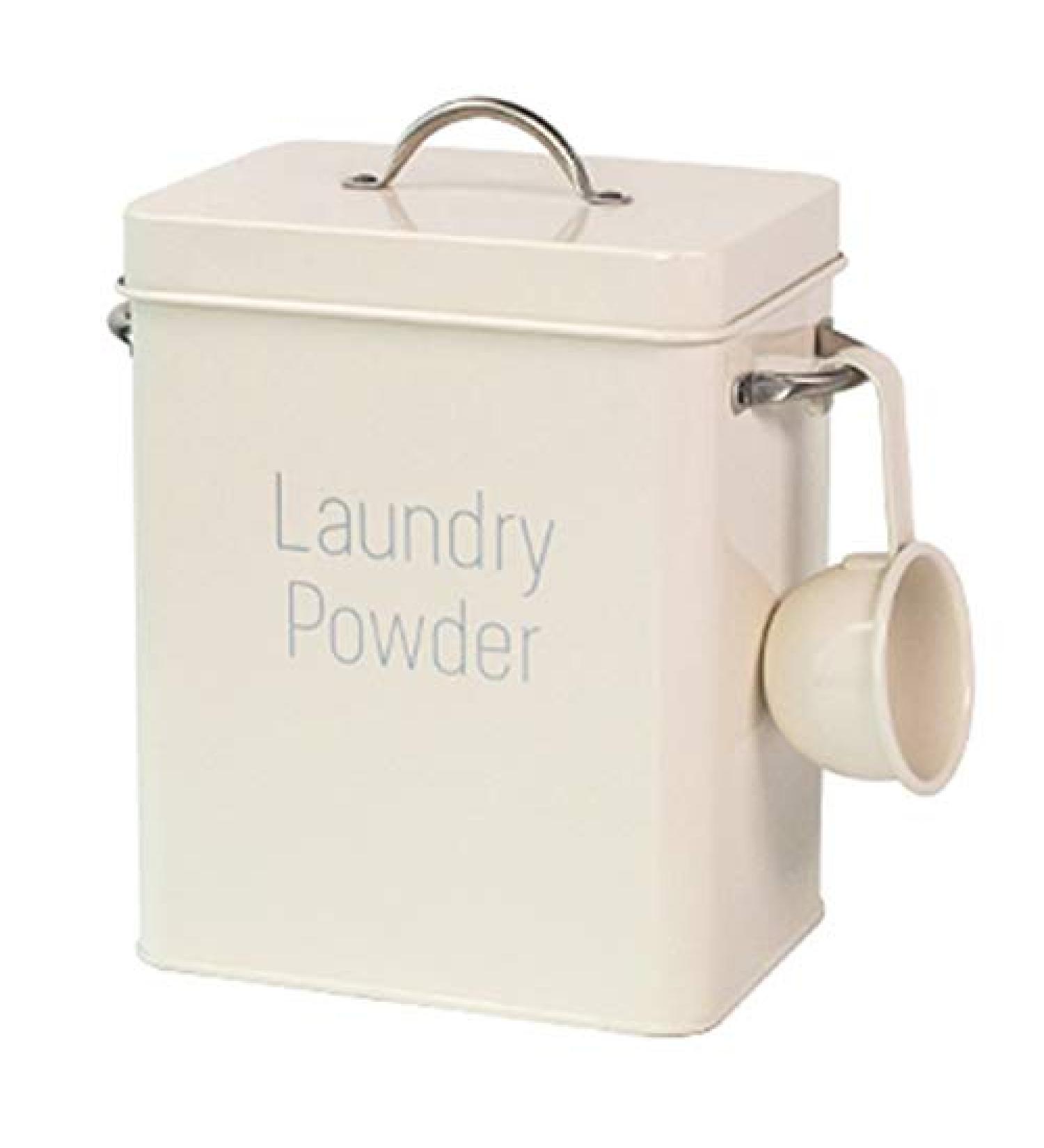 RETYLY Beautiful Laundry Boxes with Scoop White - Buy Online on GoSupps.com