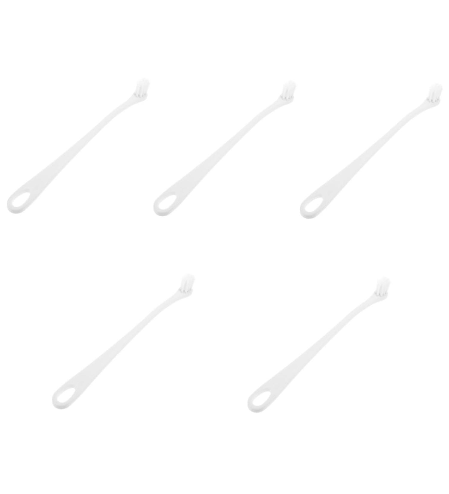 BESPORTBLE 5pcs Pet Toothbrush Dog Oral Cleaning Toothbrush Dog Supply Toothbrush for Small Dogs Pet Single-head Brush Dog Oral Care Dog Toothbrush and Toothpaste Pet Brush Pet Supplies 1 count (Pack of 1) Whitex5pcs - Buy Online on GoSupps.com