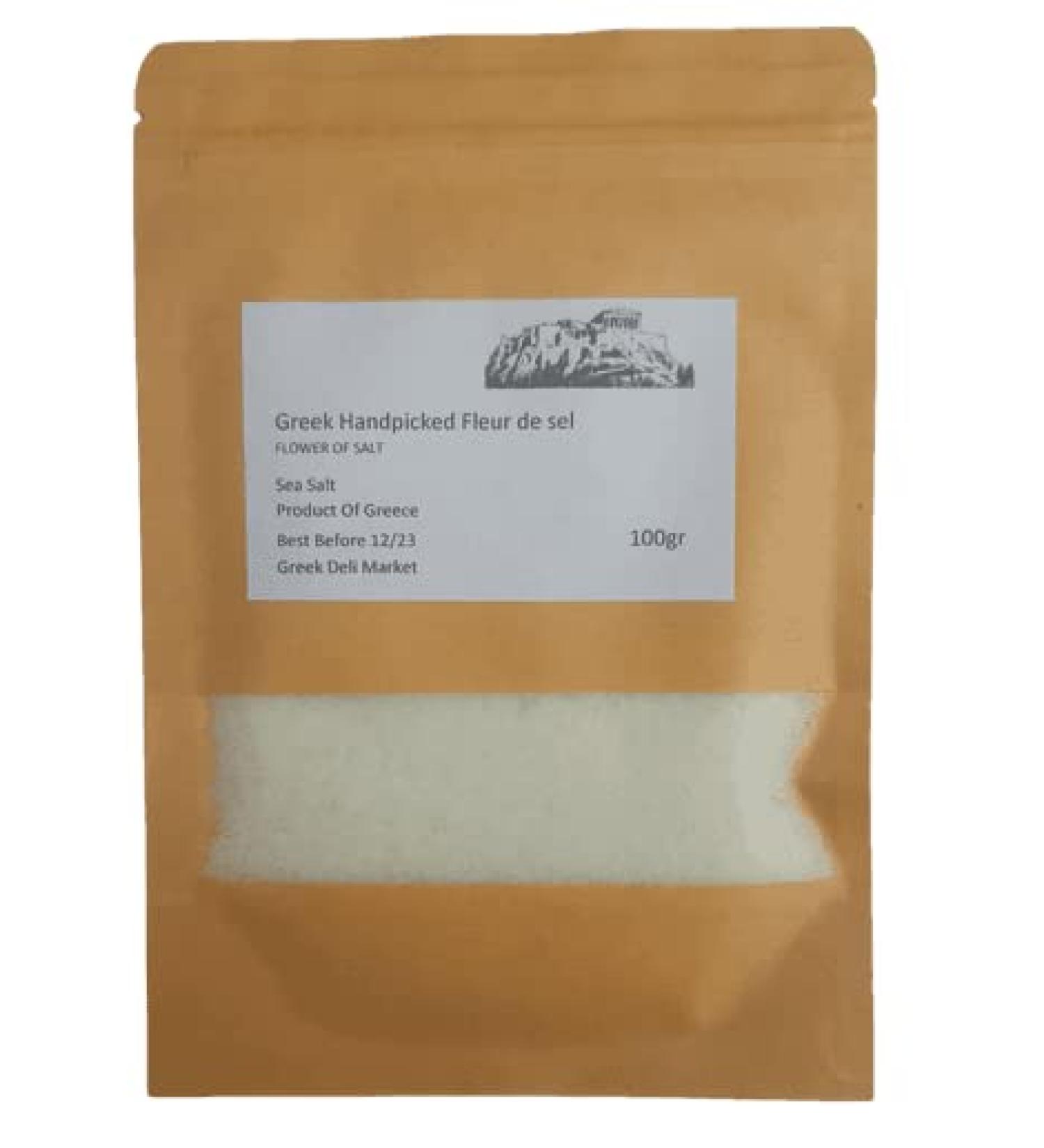 Greek Handpicked Fleur de sel 100gr