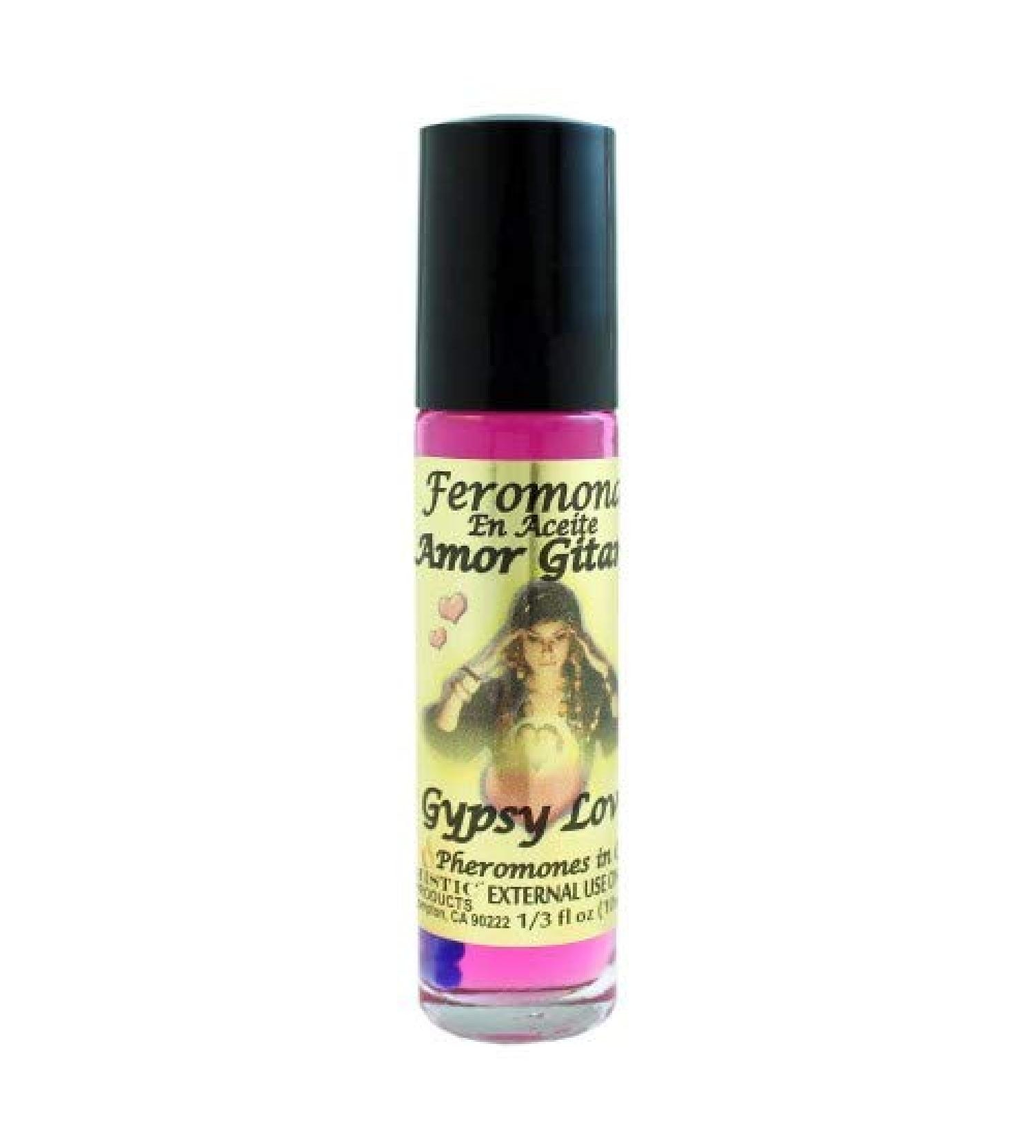 1 PIECE BRYBRADAN GYPSY LOVE AMOR GITANO PHEROMONE OIL ROLL-ON BOTTLE 1/3 OZ 10ML GYPSY LOVE 1