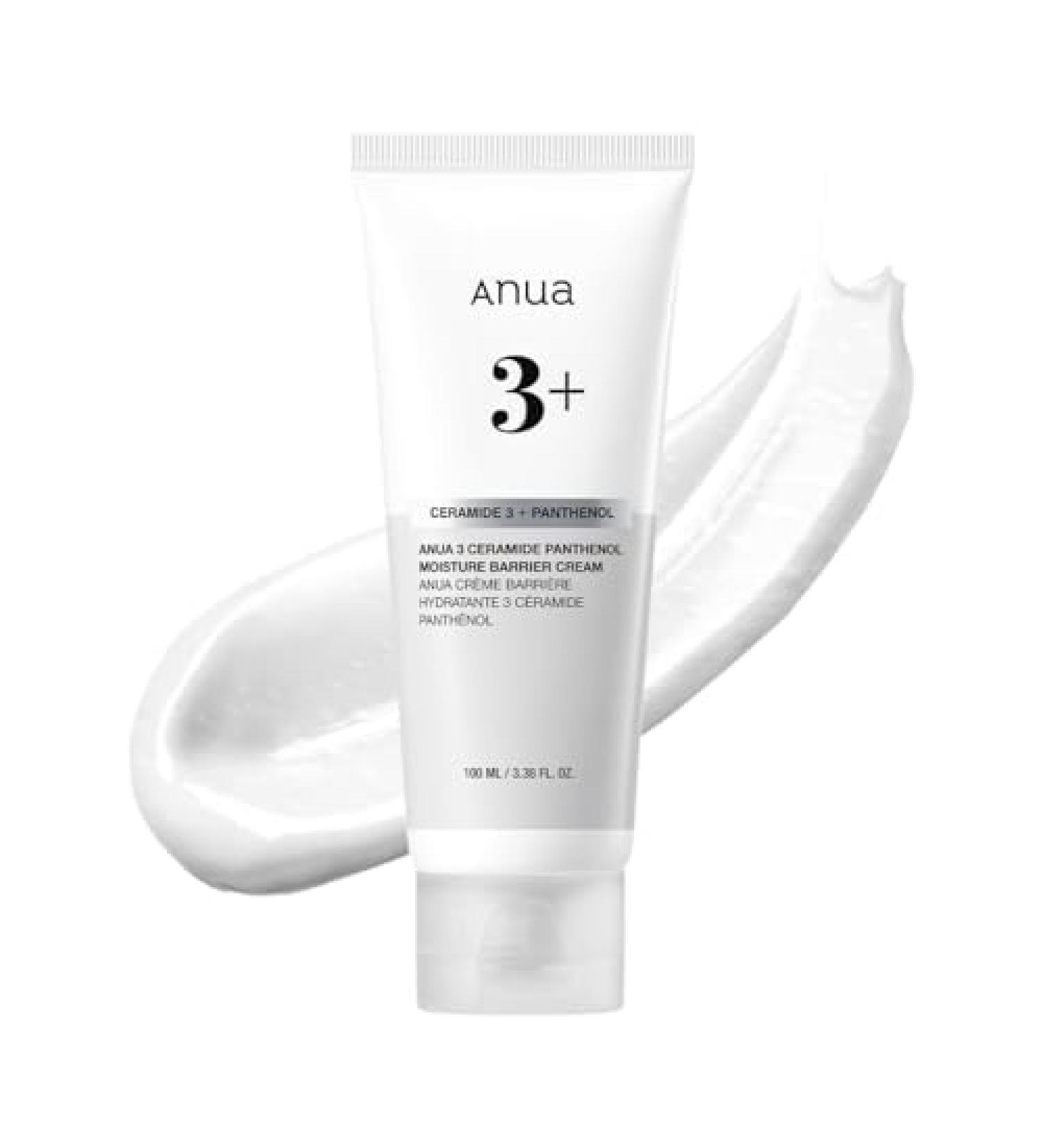 COSMAX INC ANUA 3 Ceramide Panthenol Moisture Barrier Cream Moisturizing Face Cream For Normal Skin 100 ml 338 Fl Oz - Buy Online on GoSupps.com