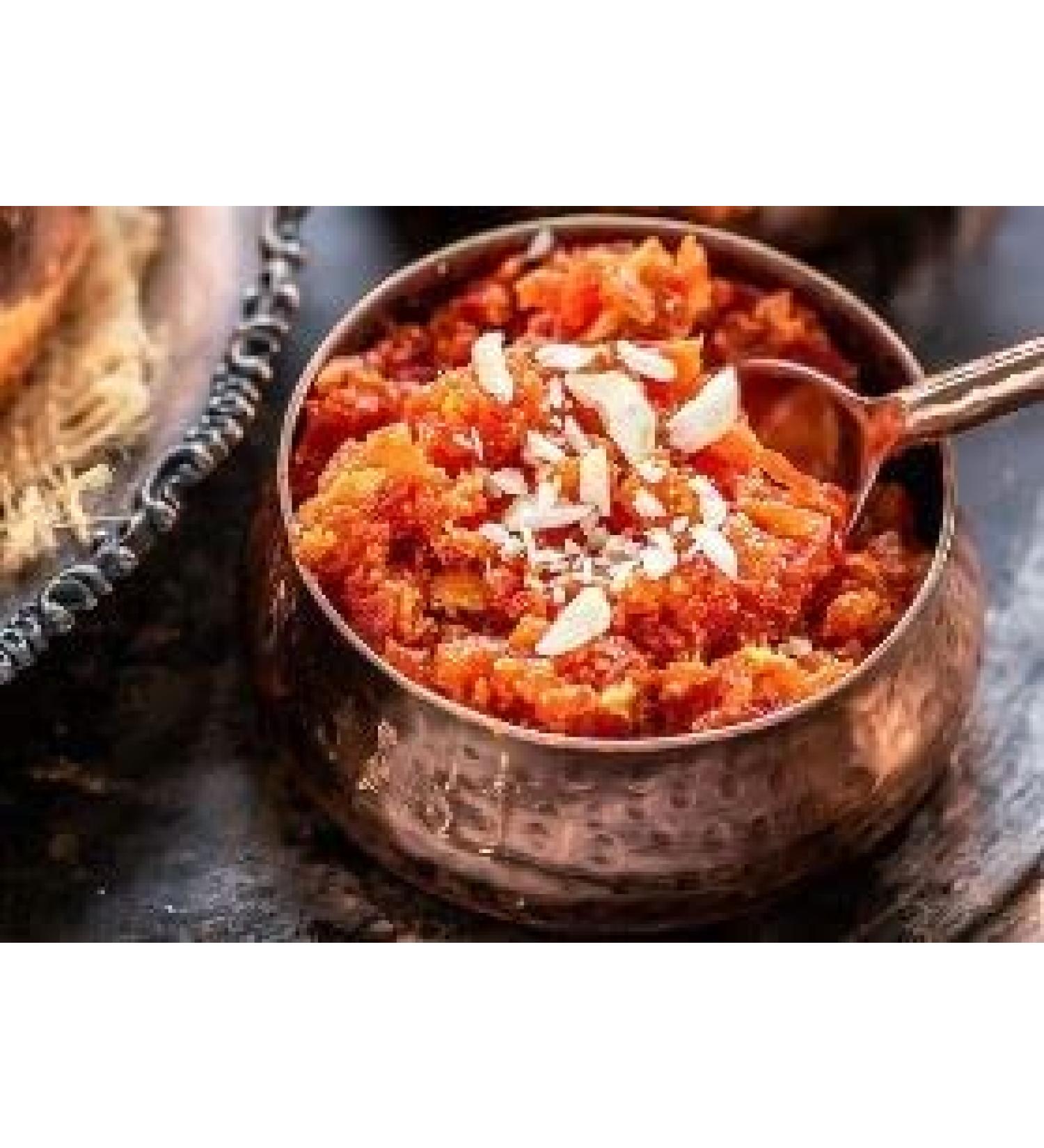 Gajar Halwa - Carrot Halwa 500g Indian Traditional Sweet Best Gift For All Occasions Raksha Bandhan Marriage Diwali Holi Ganesh Chaturthi Festival Treat For Family & Friends