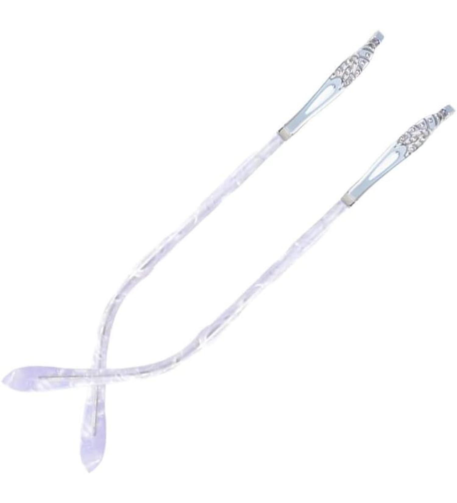 Buy Silver Rhinestone Replacement Temples for Glasses - Stylish Metal Accessories for Women - Buy Online on GoSupps.com