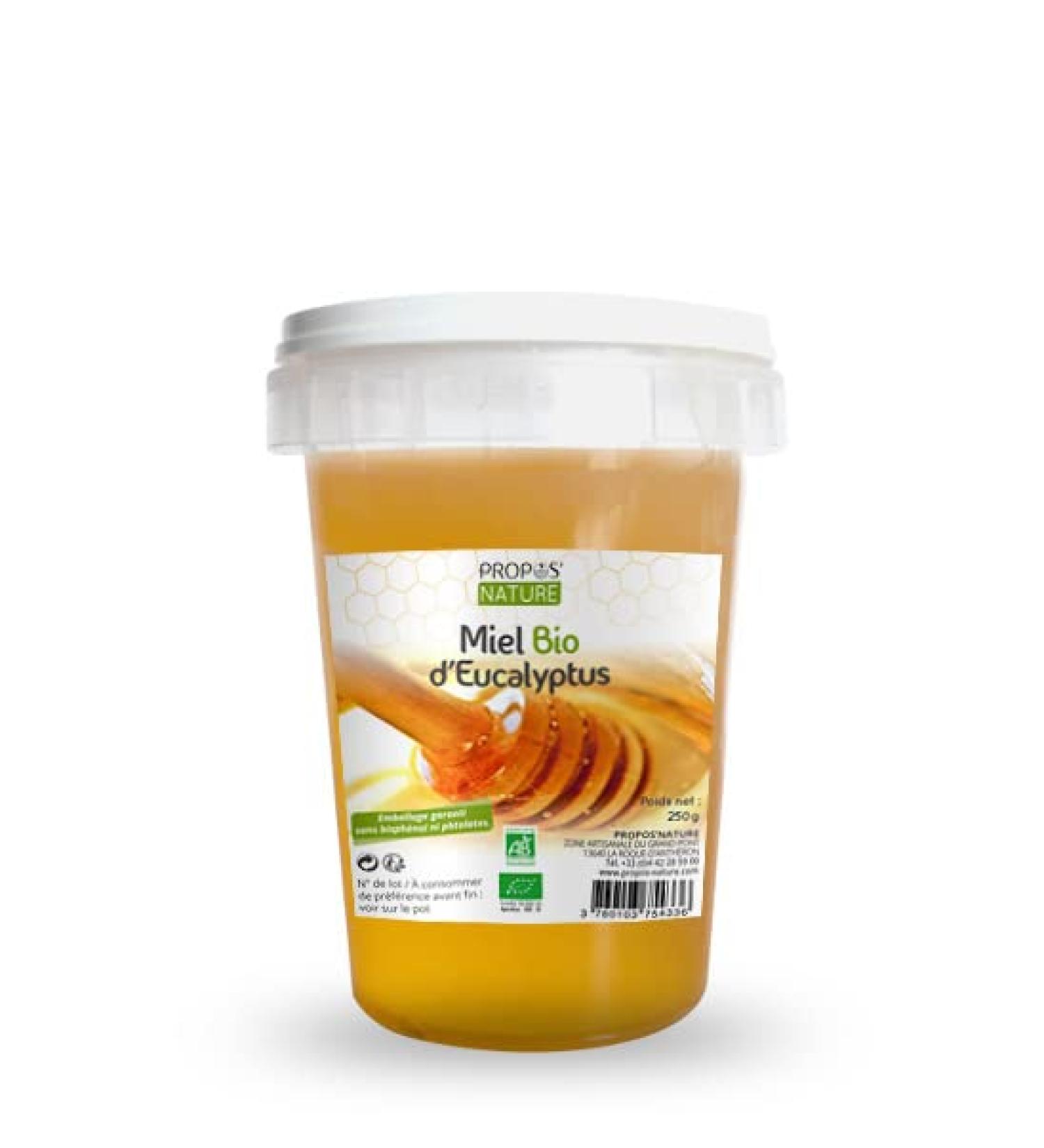 Organic Eucalyptus Honey - 250 g - Propos'Nature - Buy Online on GoSupps.com