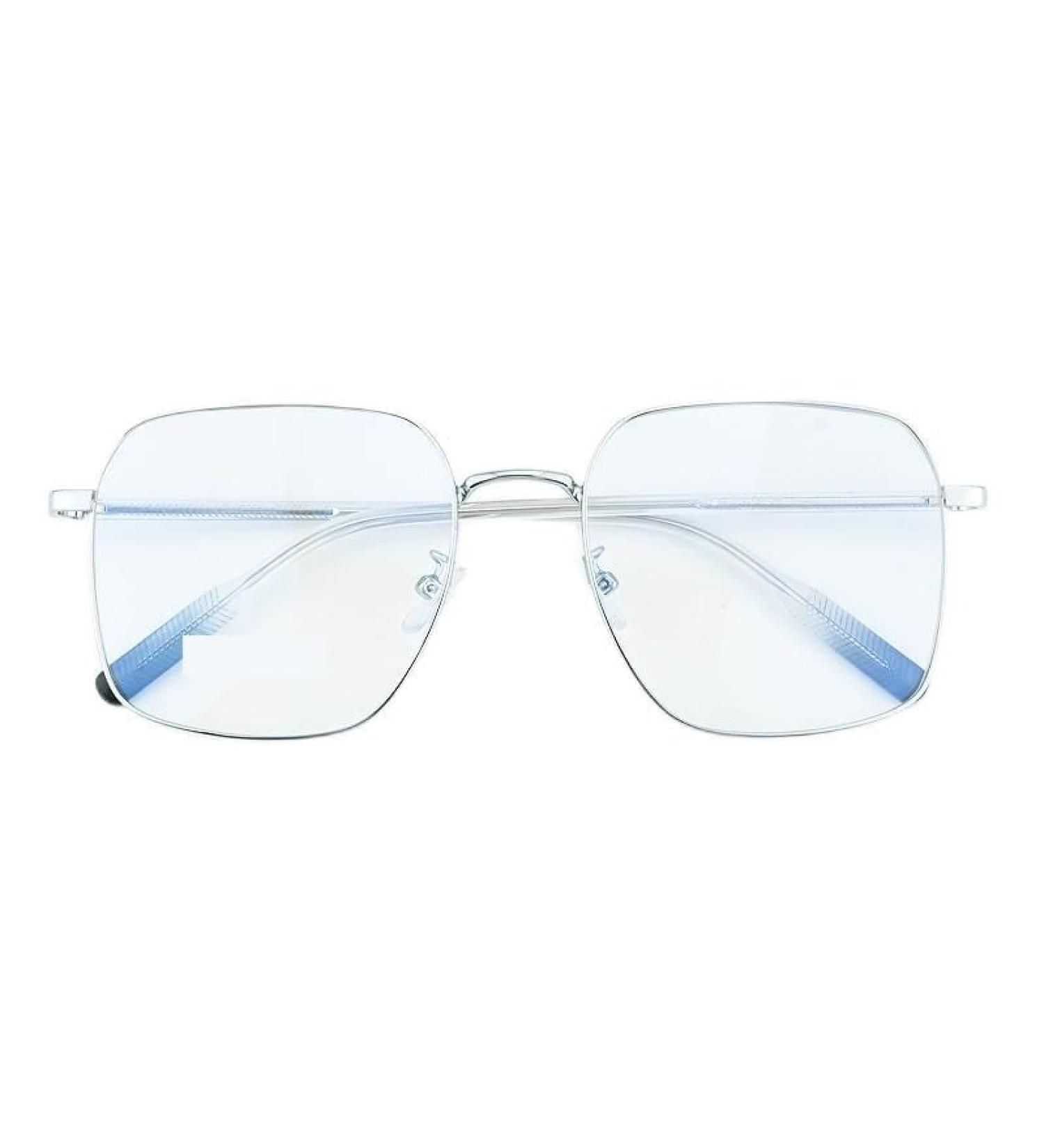 Fuqinqingoz Oversized Square Glasses - Clear View Anti-Blue Light Computer Readers for Presbyopia (+300 C2) - Buy Online on GoSupps.com