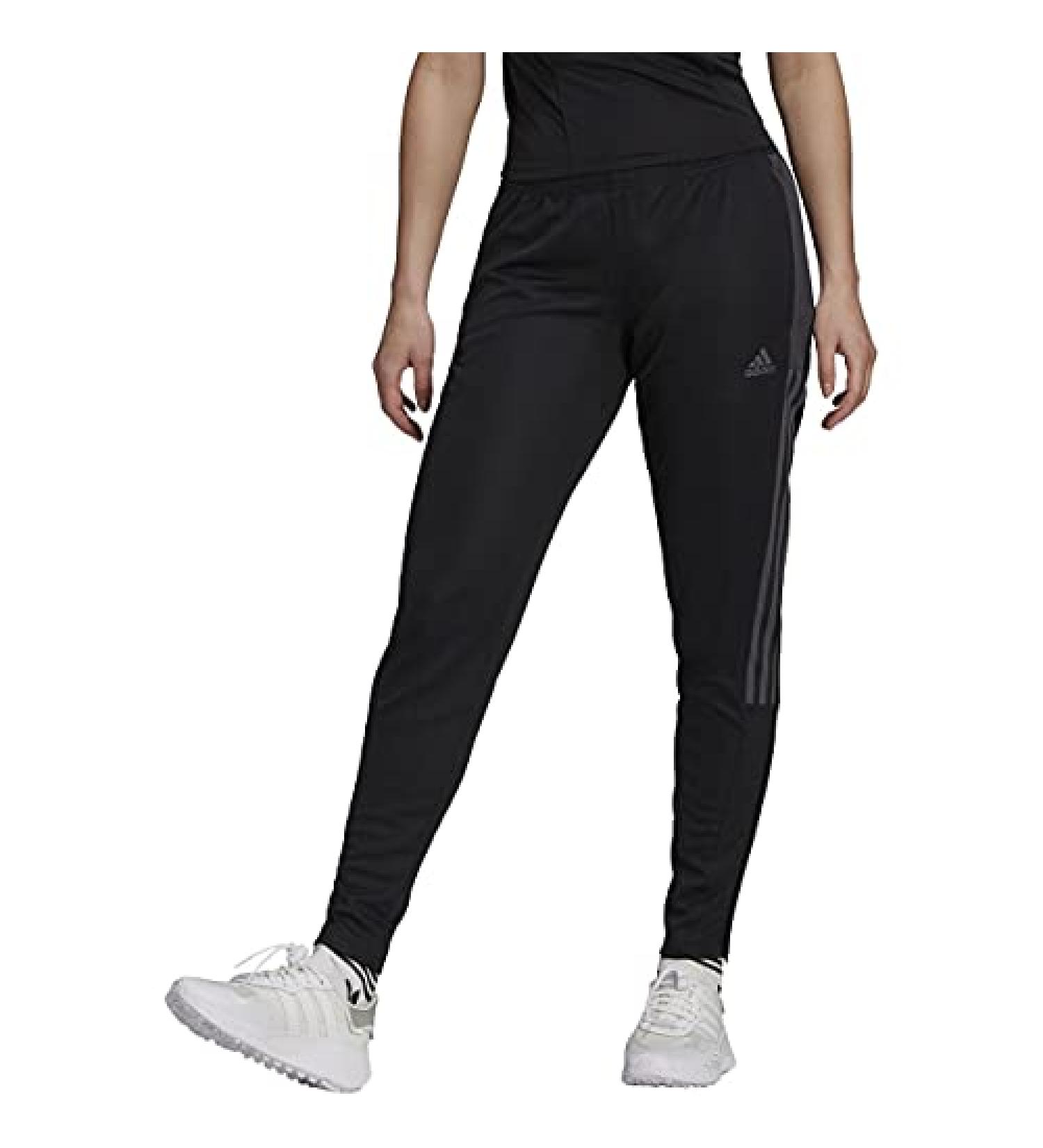 adidas Women's Tiro 21 Track Pant in Black/Dark Grey Heather - Medium | Official adidas Store - Buy Online on GoSupps.com