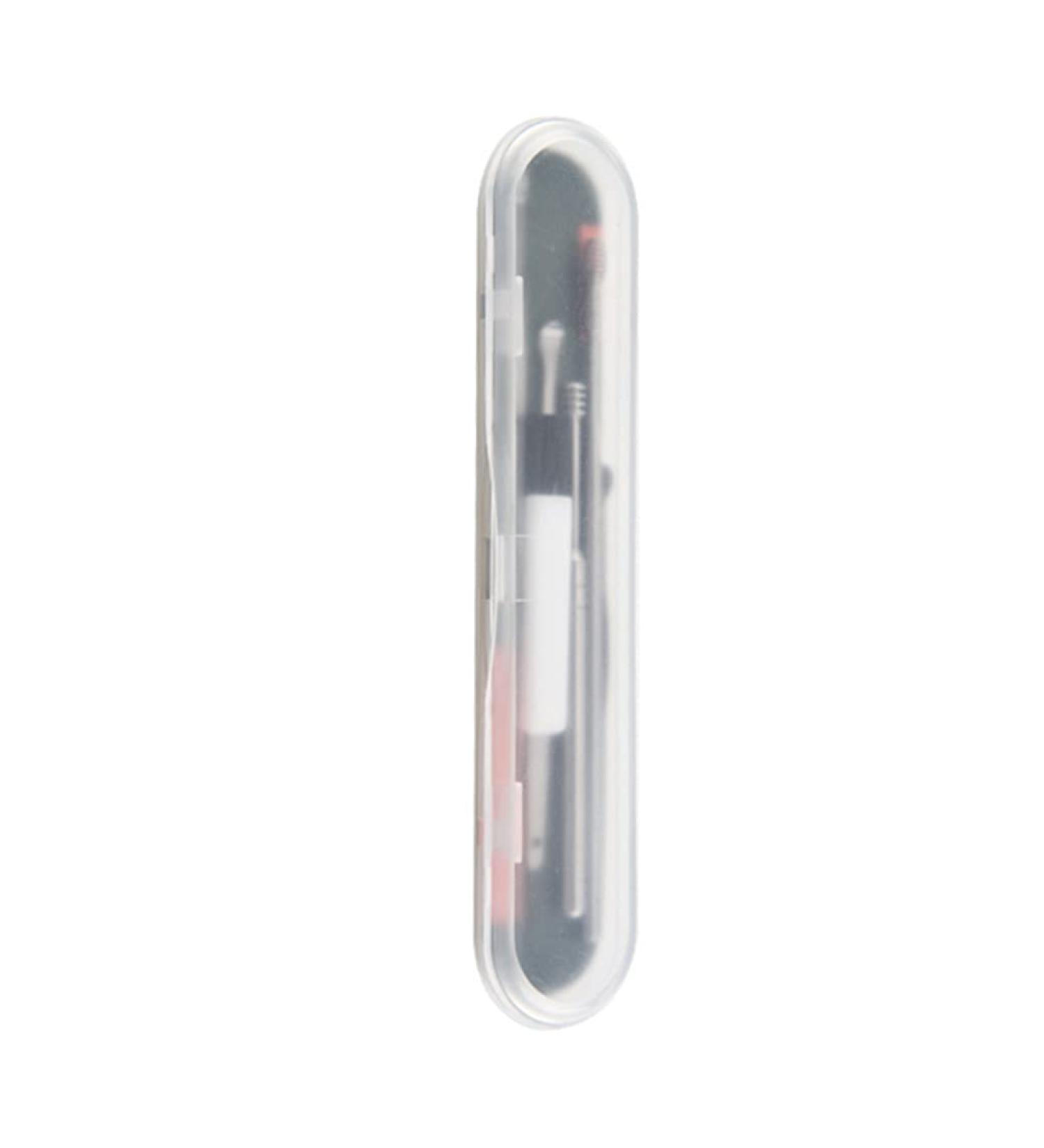 TKFDC Spiral Ear Pick - Soft Silicone & Stainless Steel Ear Wax Remover - Buy Online on GoSupps.com