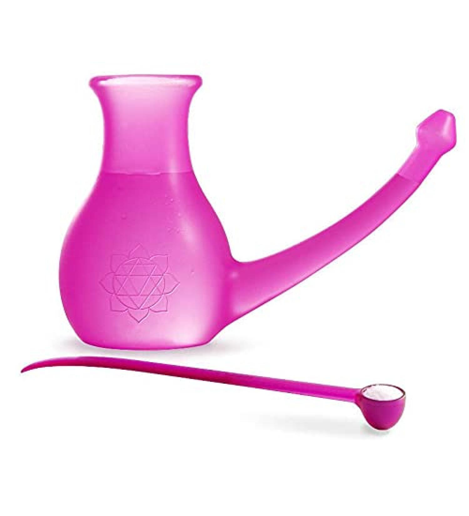 NoseBuddy Neti Pot - Purple | Sinus Relief & Nasal Irrigation Tool - Buy Online on GoSupps.com