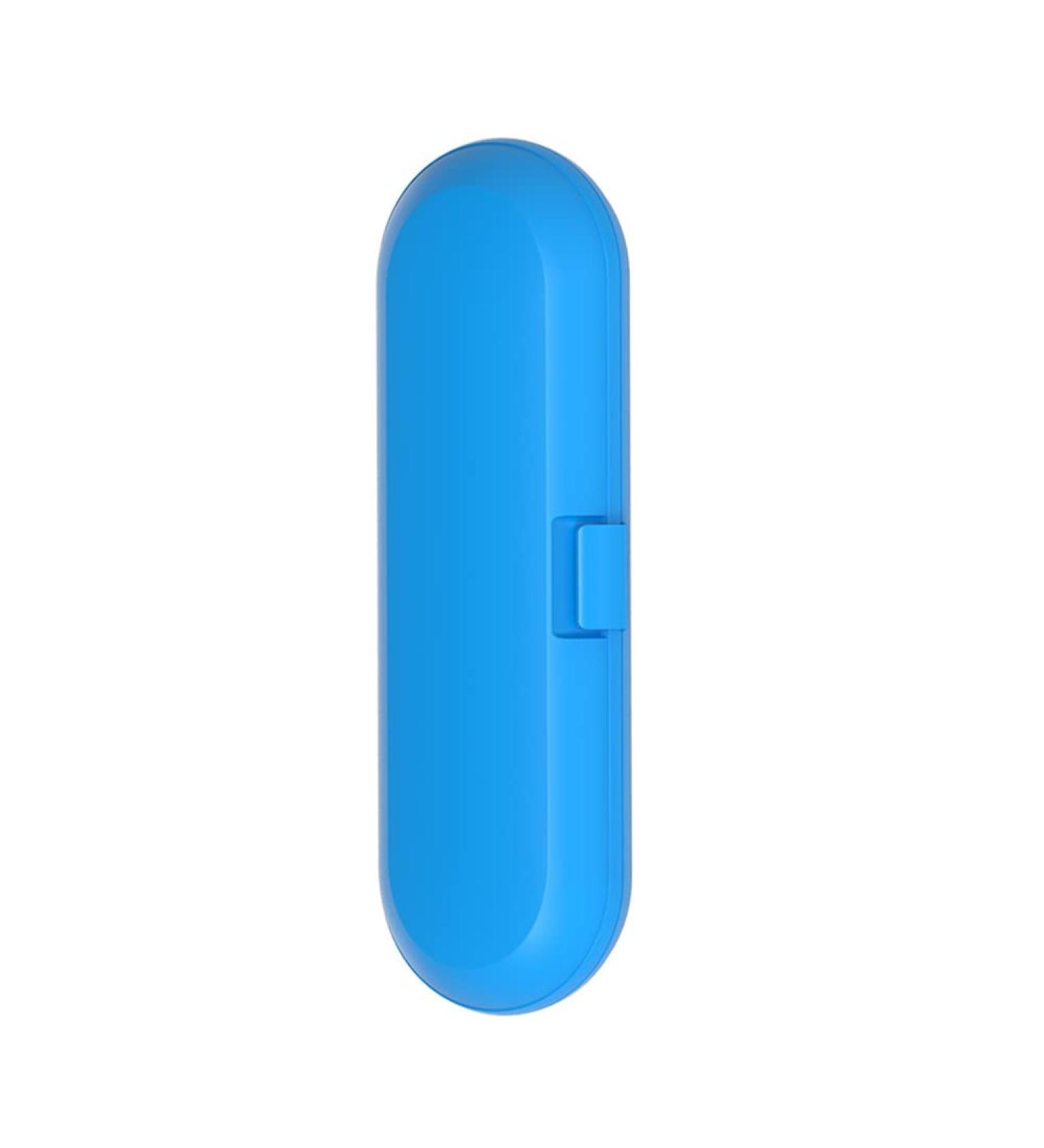 Blue Electrical Toothbrush Travel Case - Durable Plastic Travel Box for Business & Vacation - Buy Online on GoSupps.com