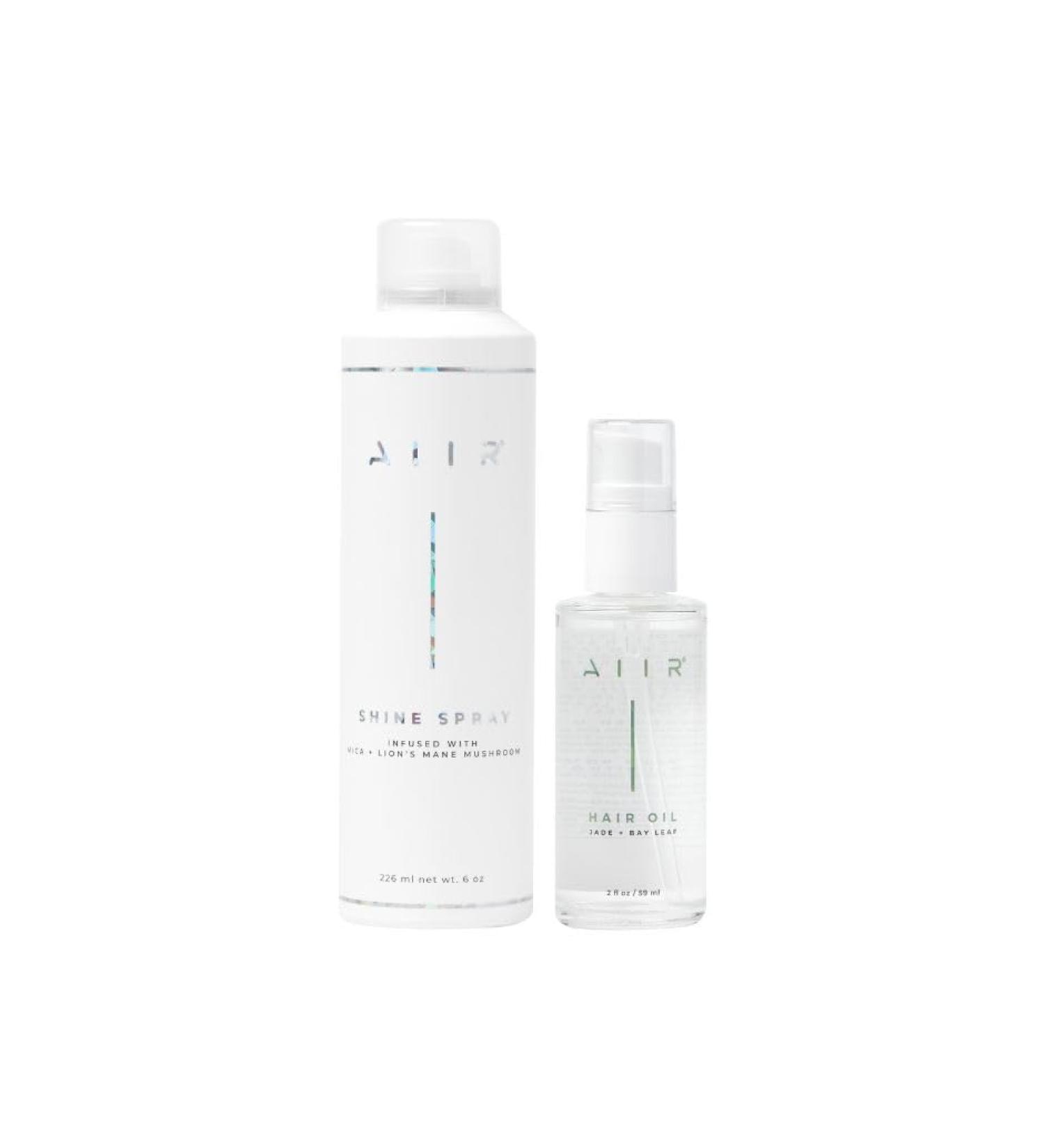 AIIR Shine Spray & Jade Hair Oil Bundle