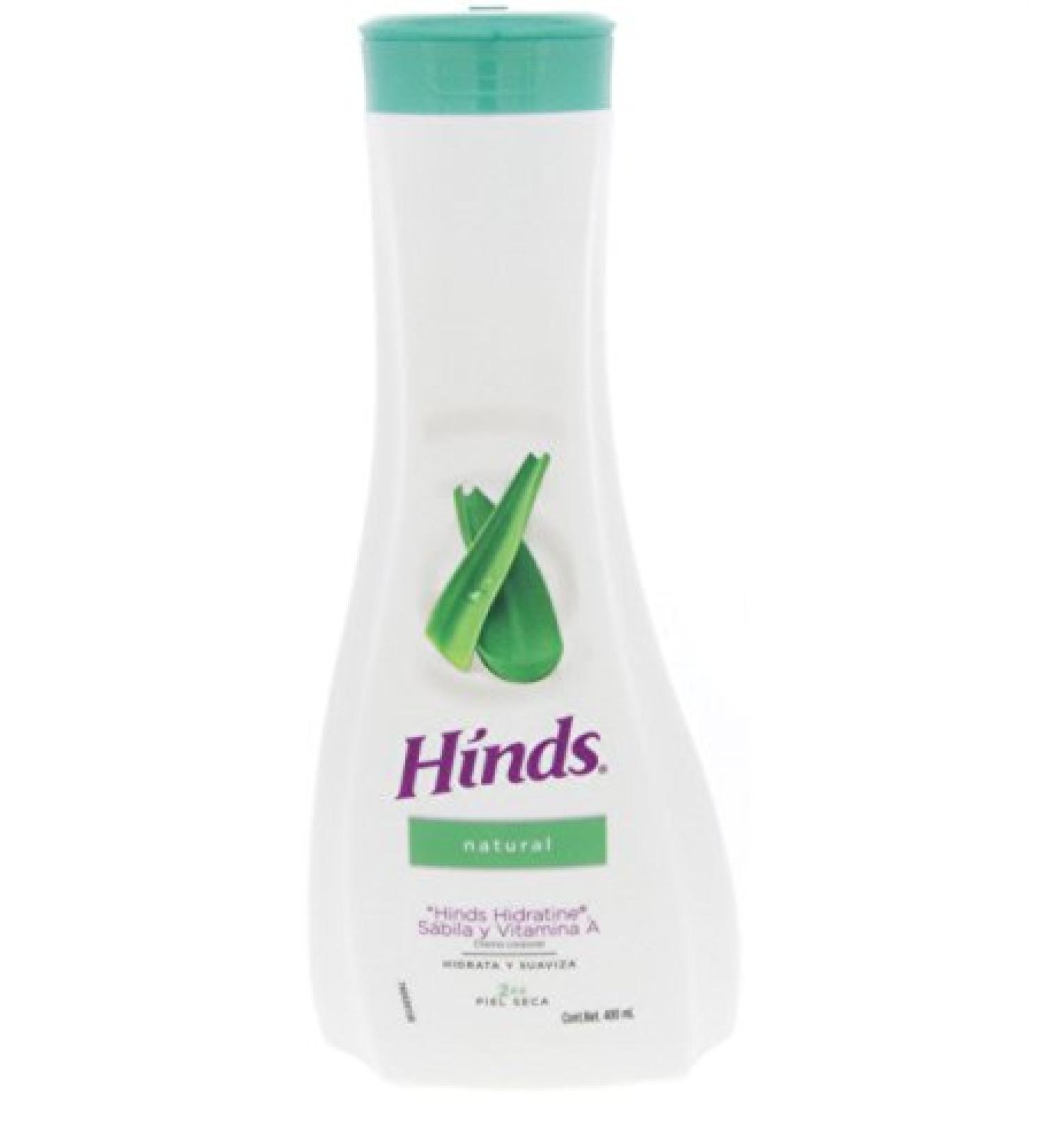 Hinds Natural Dry Skin Lotion 400ml - Natural Piel Seca Locion (Pack of 1) - Buy Online on GoSupps.com