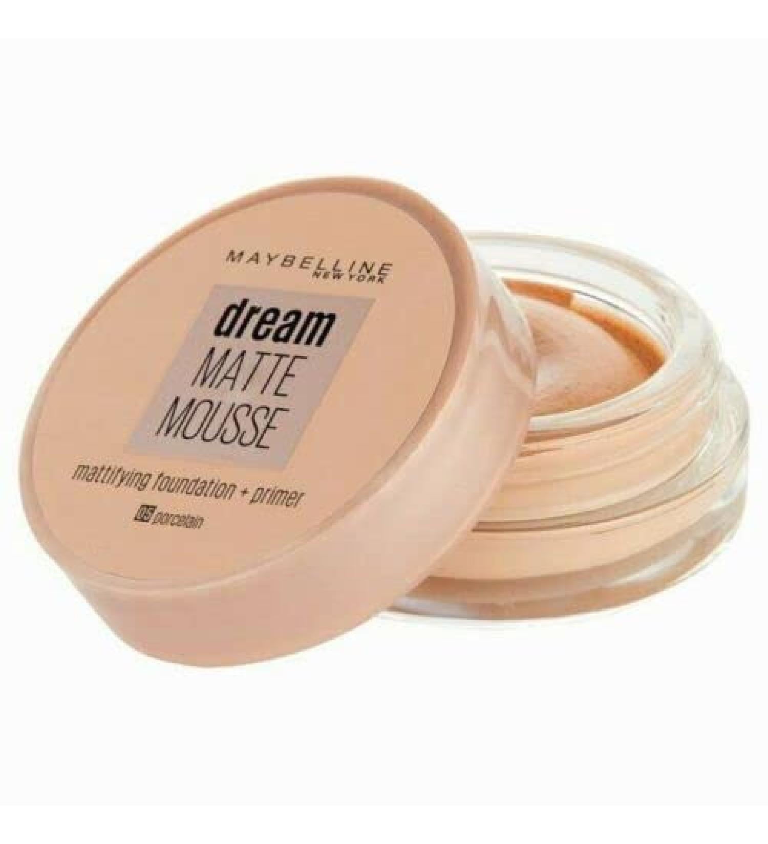 Maybelline Dream Matte Mousse Foundation - 05 Porcelain 7ml 7 ml (Pack of 1) 05 Porcelain