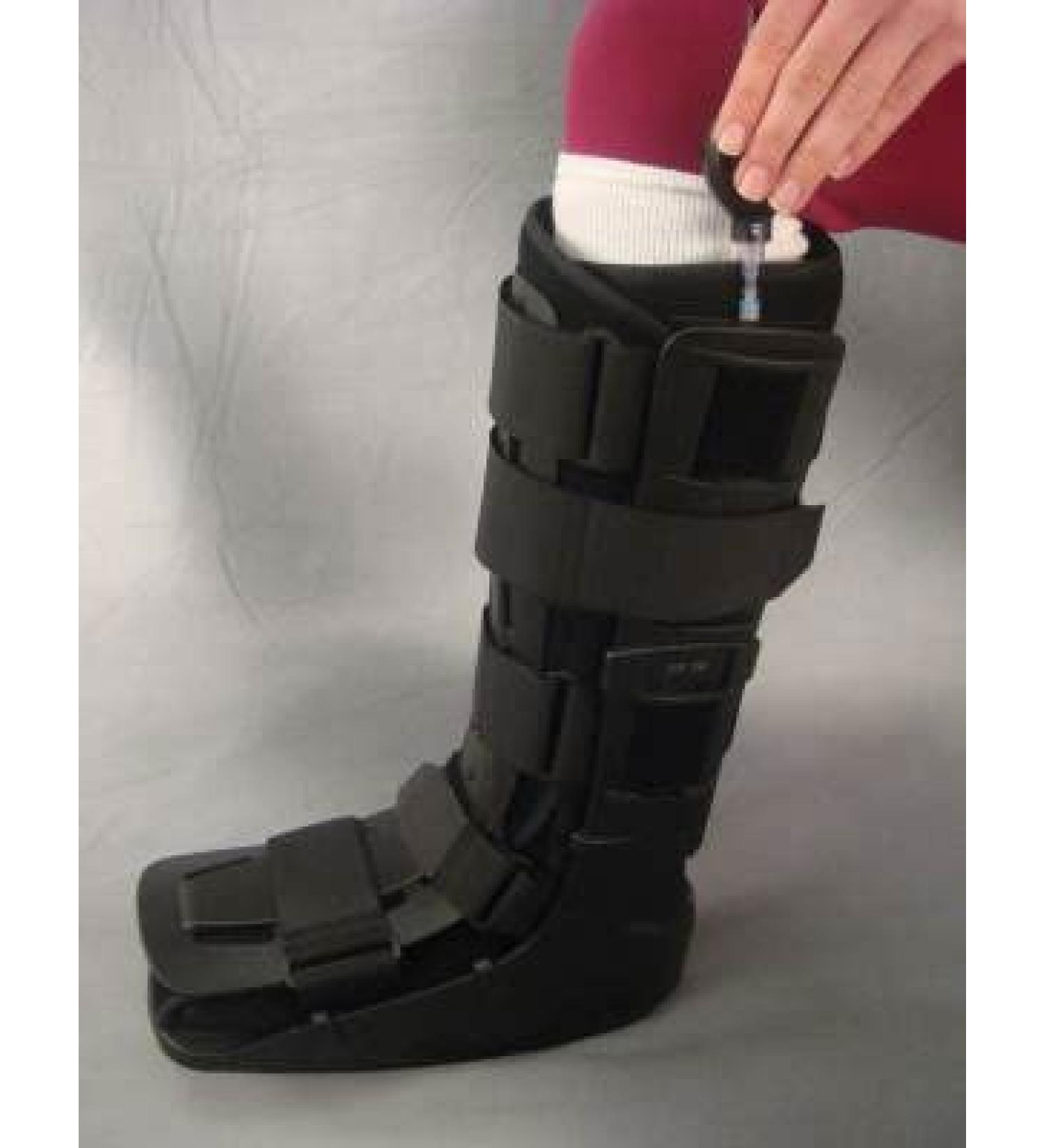 MediChoice Air Shell Ankle Walker Lightweight Low Profile High-Top w/Socks Small 1314OSG6021 (Each of 1)