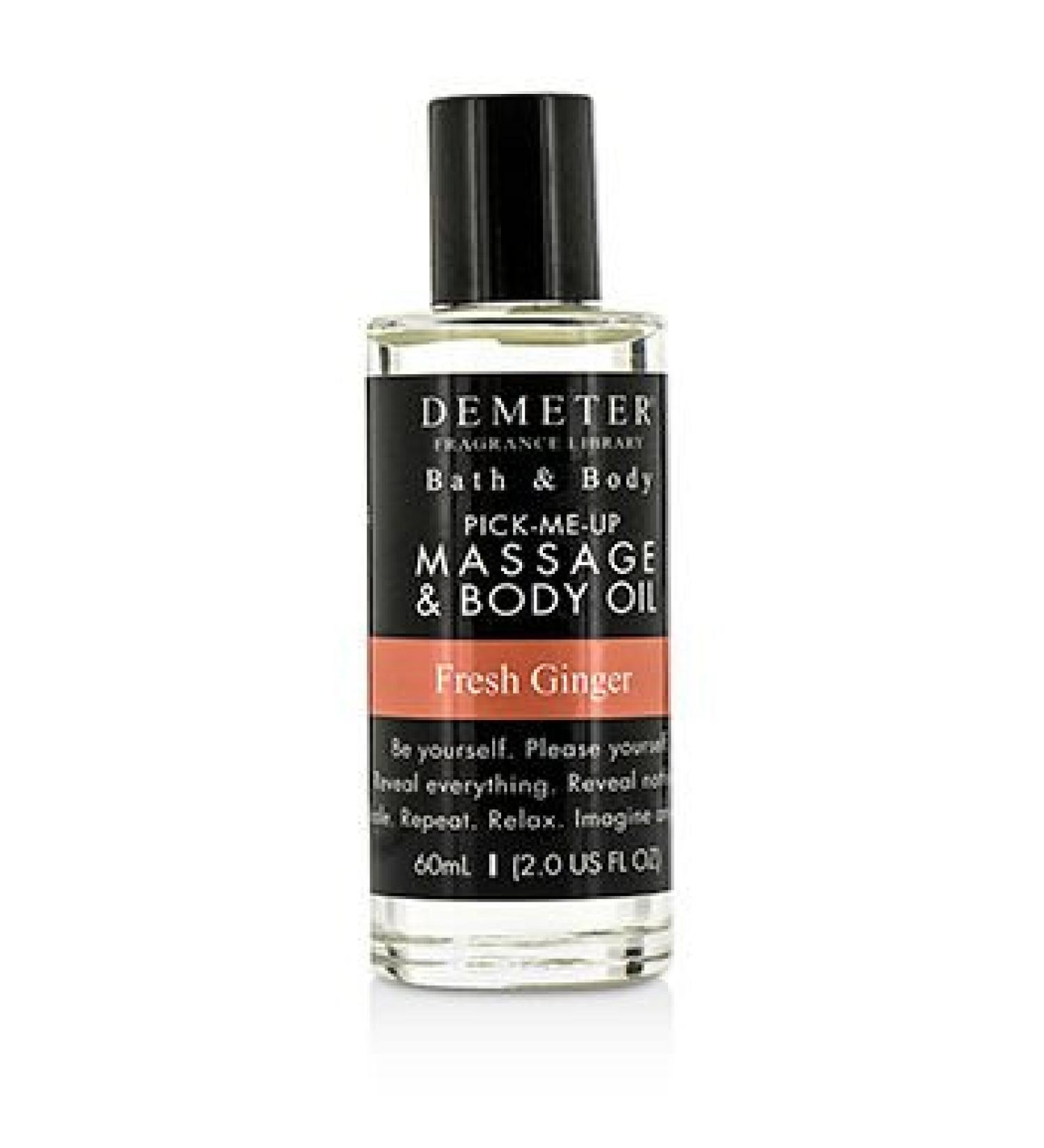 Demeter Fresh Ginger Massage & Body Oil 60ml/2oz
