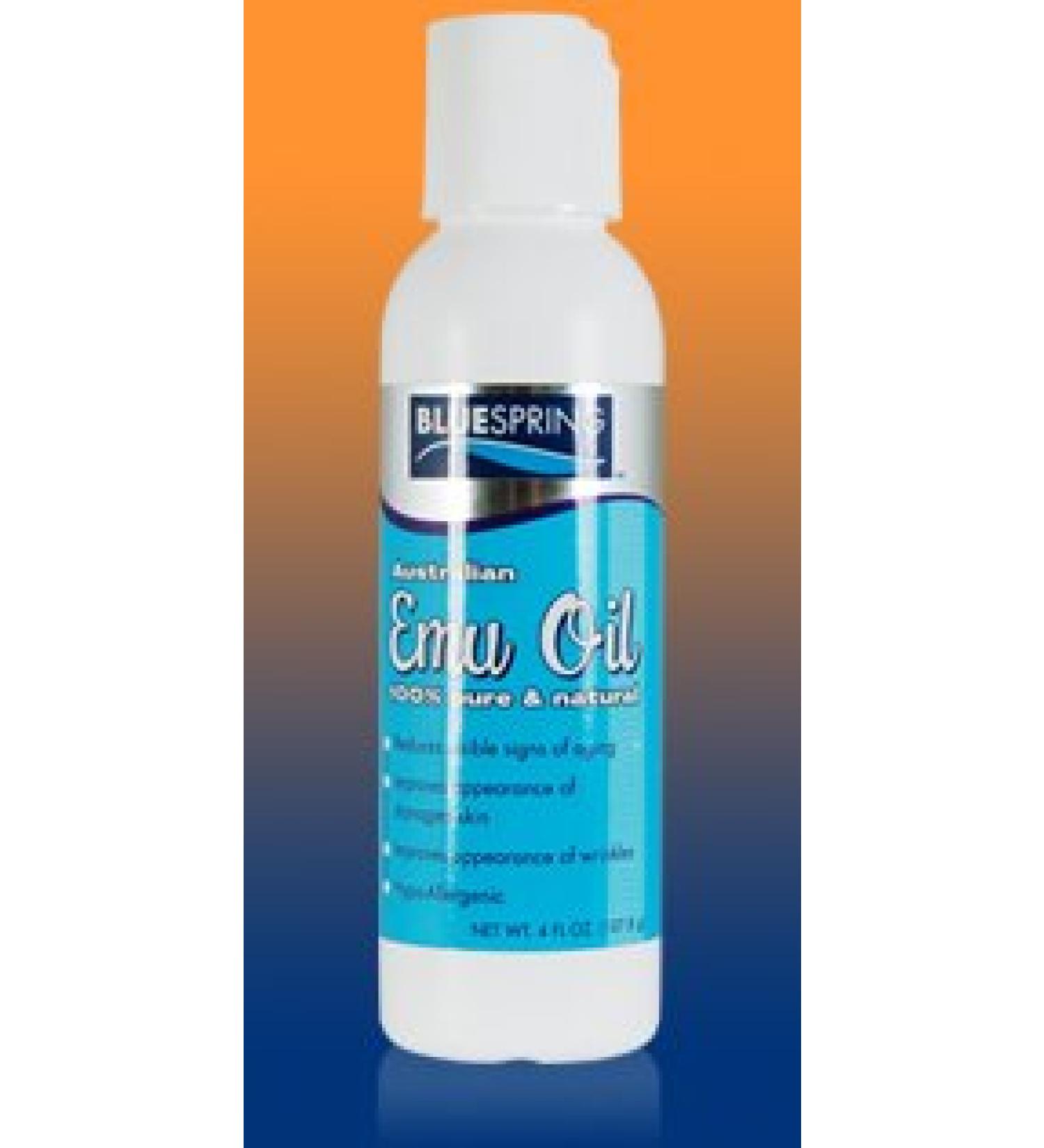 Bluespring 4 oz Pure Emu Oil
