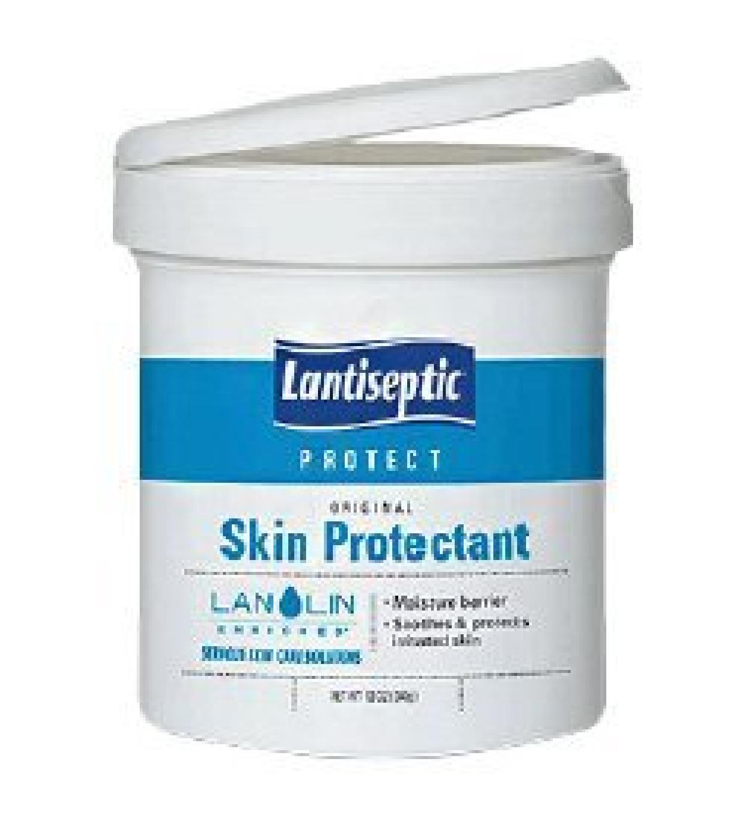 Lantiseptic Skin Protectant 12 oz. Jar Unscented Ointment 0311 - Case of 12